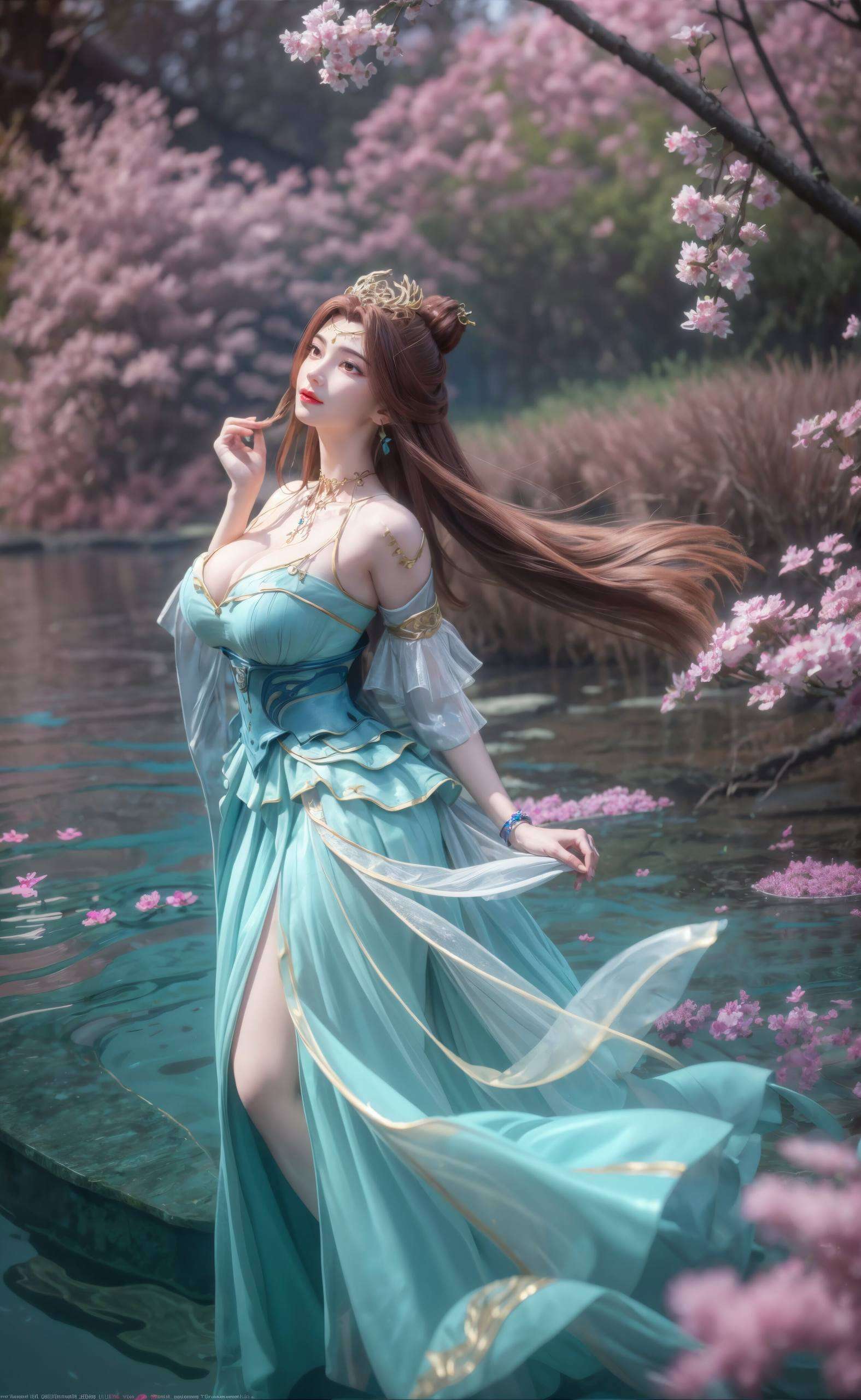 她的壁纸不仅仅是视觉的盛宴她的身影