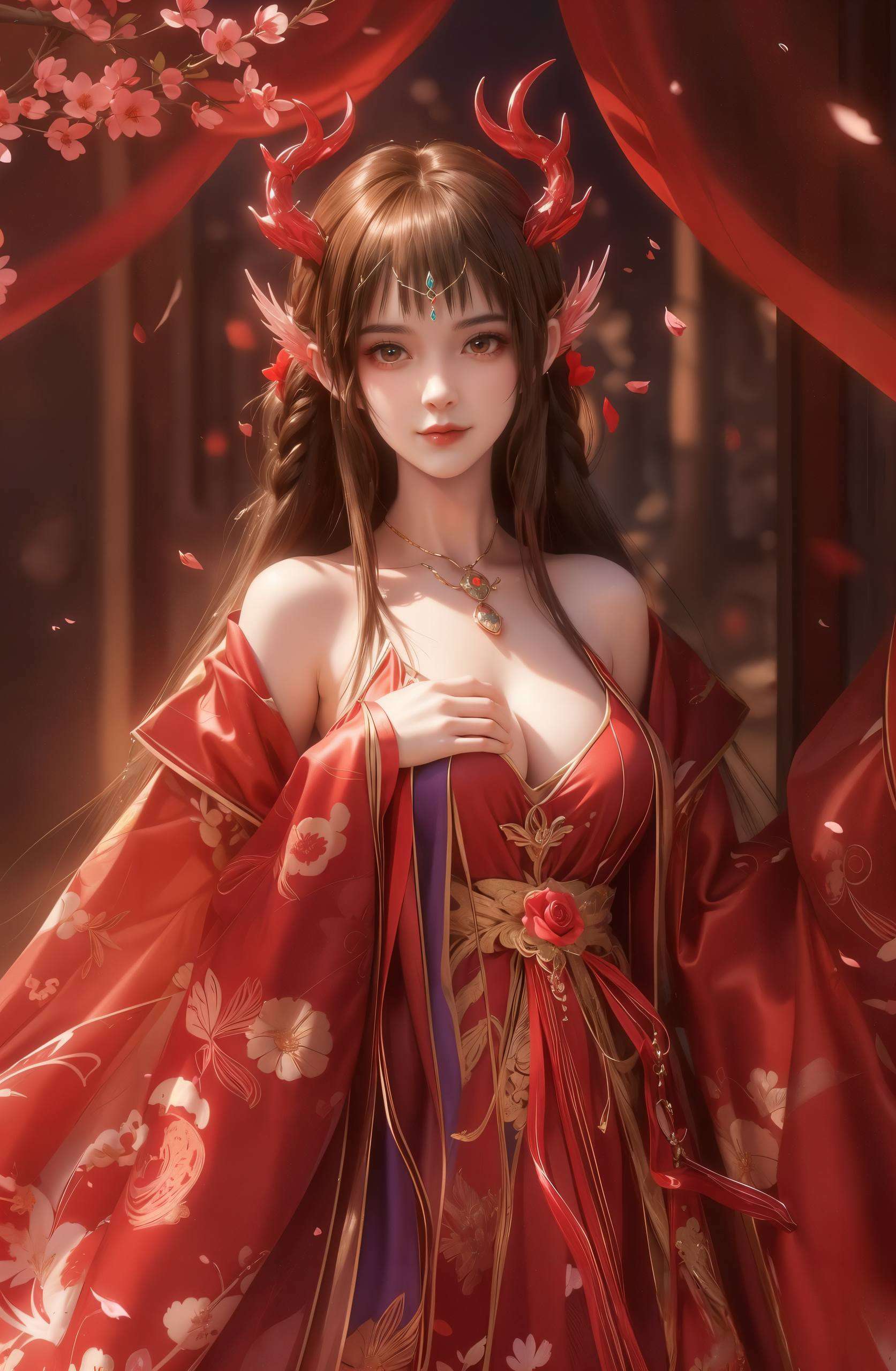 在百炼成神的奇幻世界中仿佛每一次凝视都能感受到她体内涌动的龙族血脉