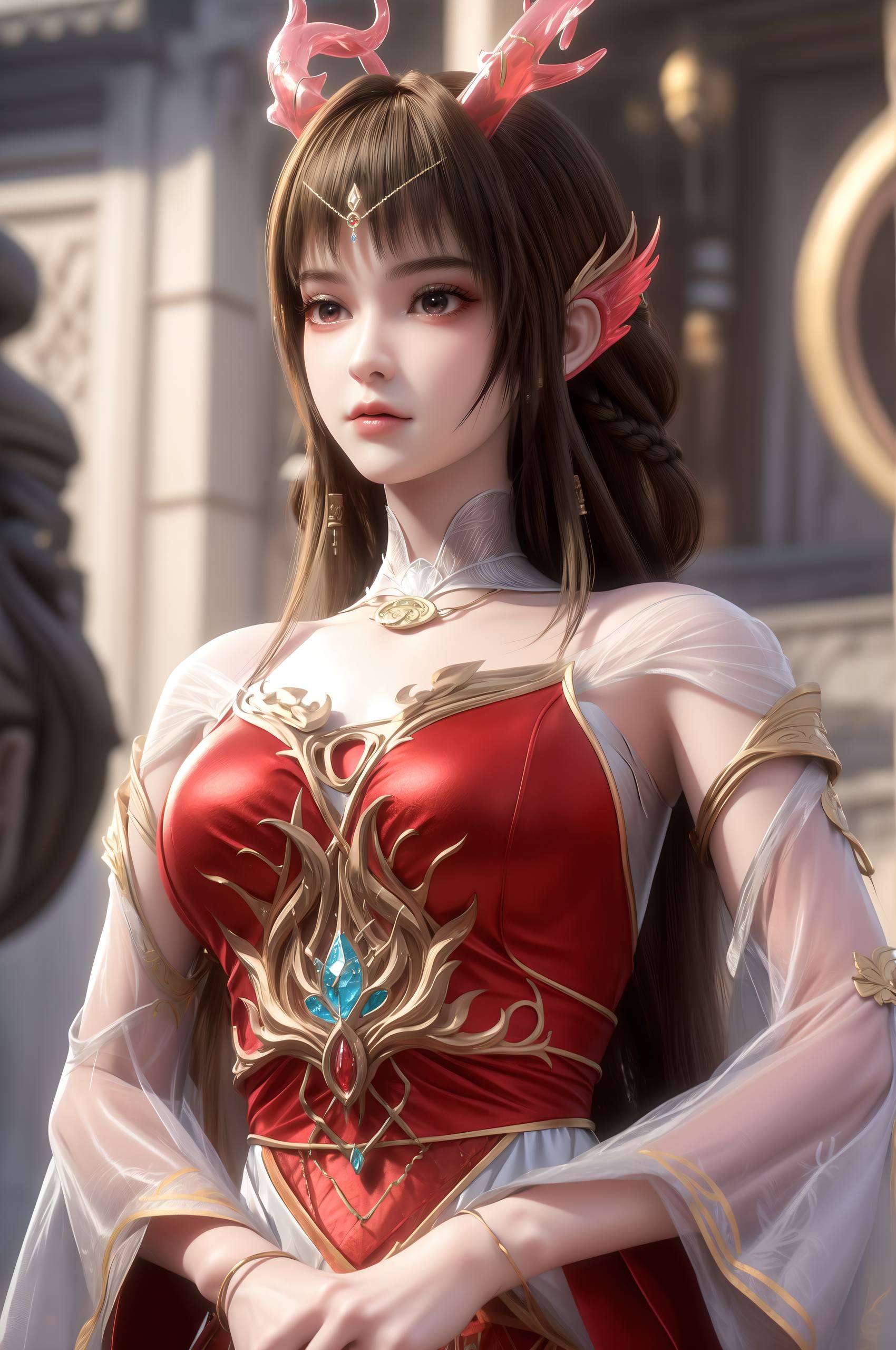 仿佛能穿透屏幕连头发丝儿都透着仙气