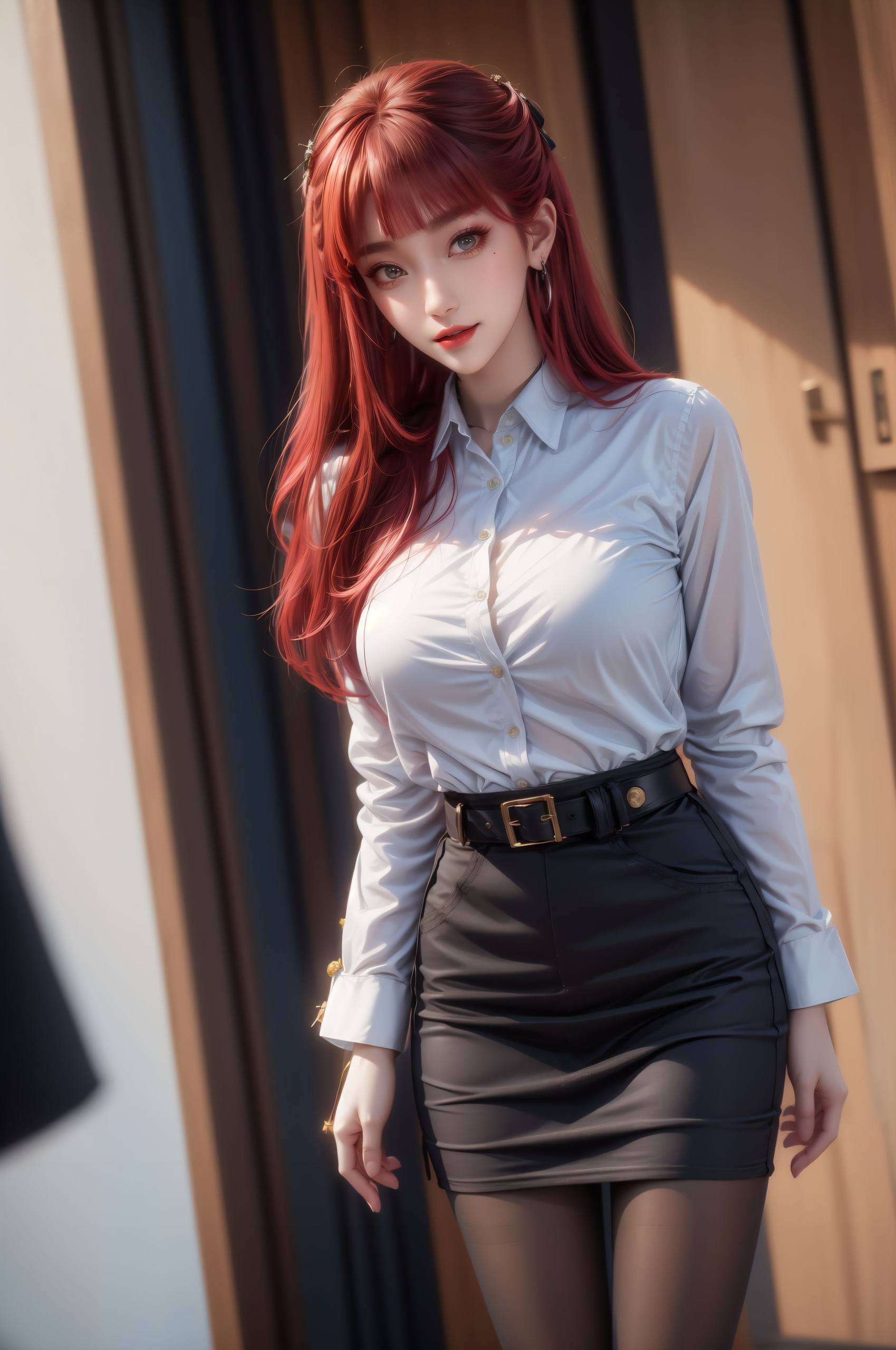 国漫女神的绝美瞬间！她那冷艳的眼神感受那份独特的玄幻魅力！