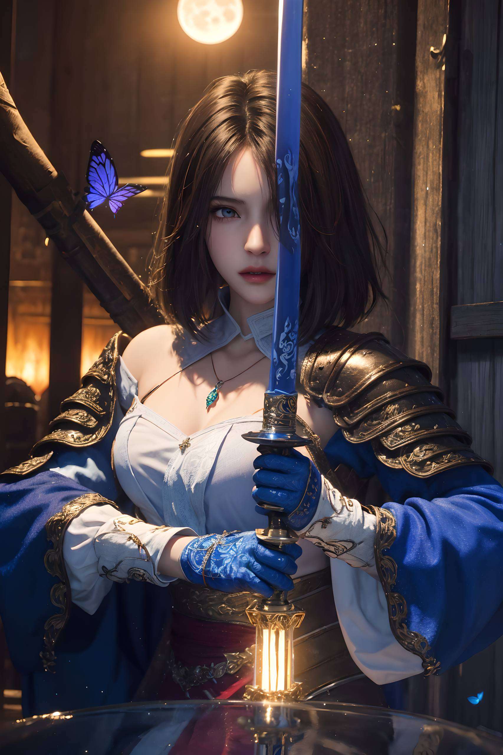 你能窥见一个既古典又现代的国漫女神让你的安卓桌面瞬间升级为江湖传说！