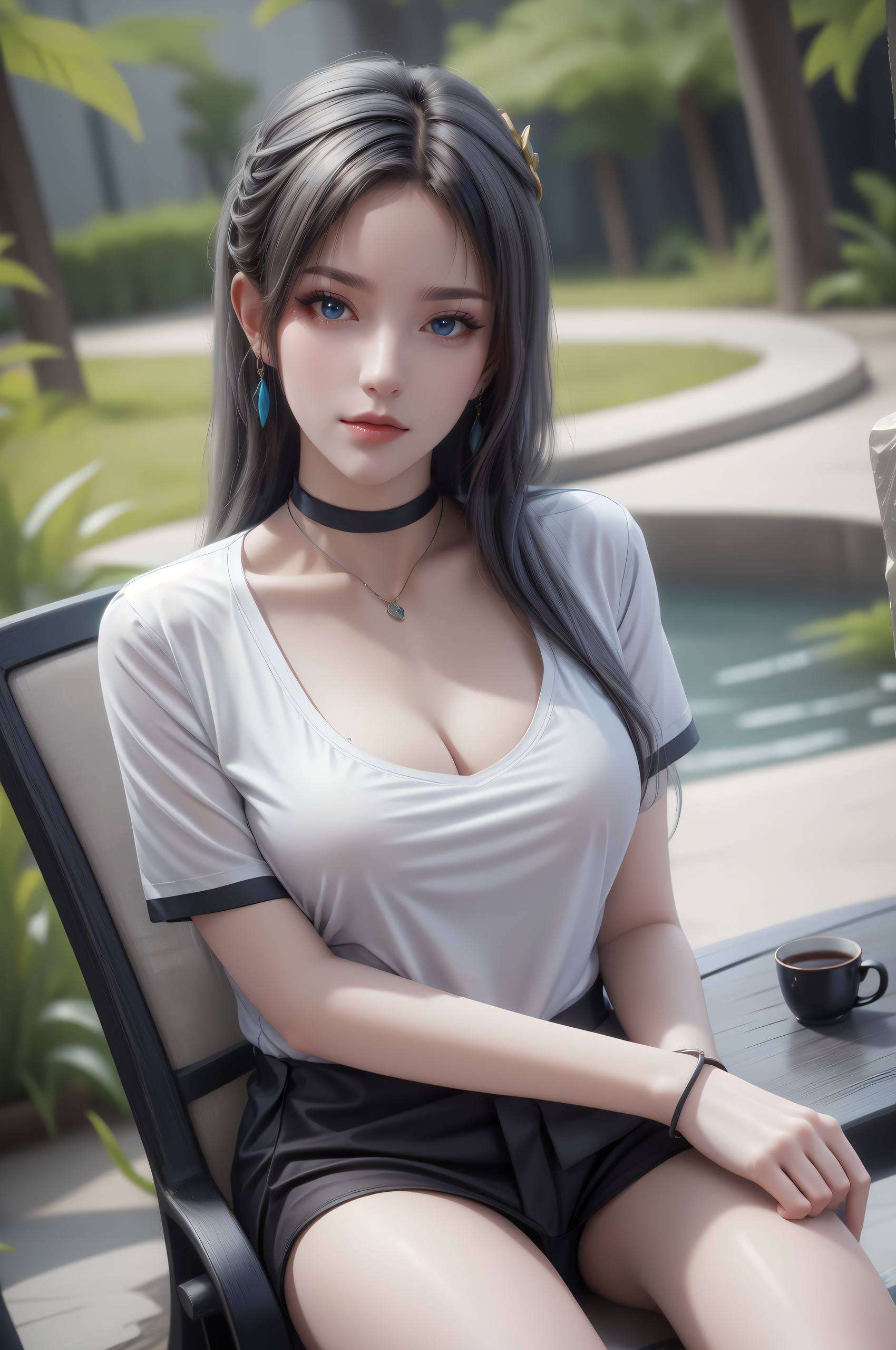 仿佛能让你感受到她翅膀轻轻扇动的微风还带着一丝神秘的玄幻色彩