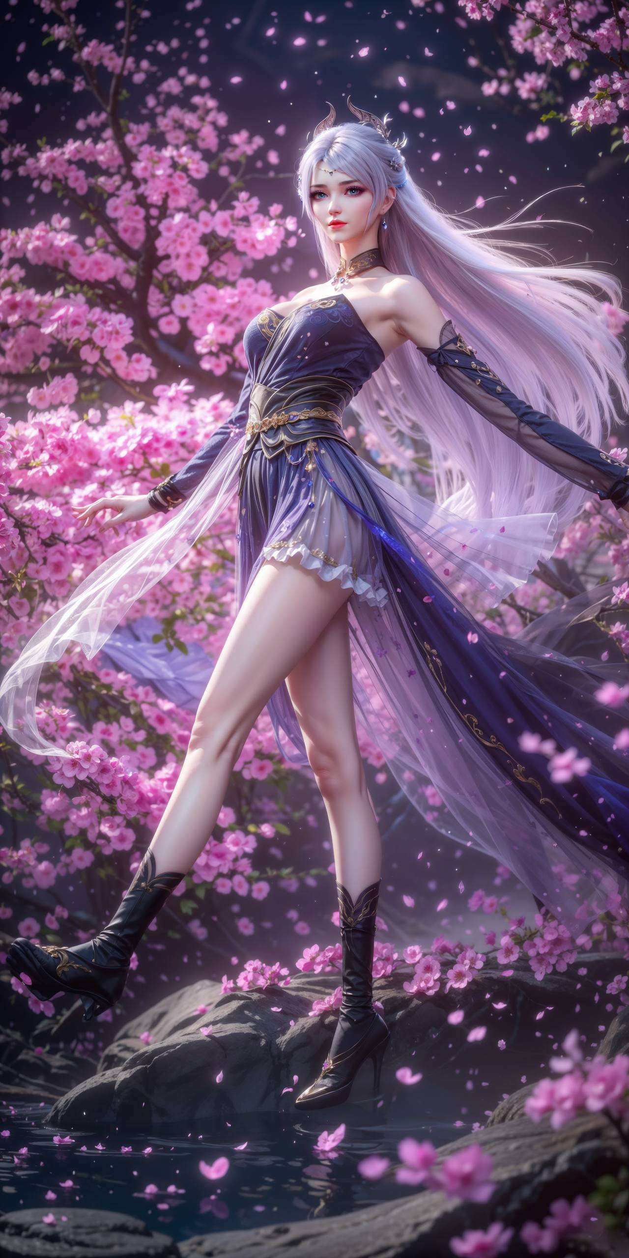这位国漫女神也要保持那份不屈的光芒
