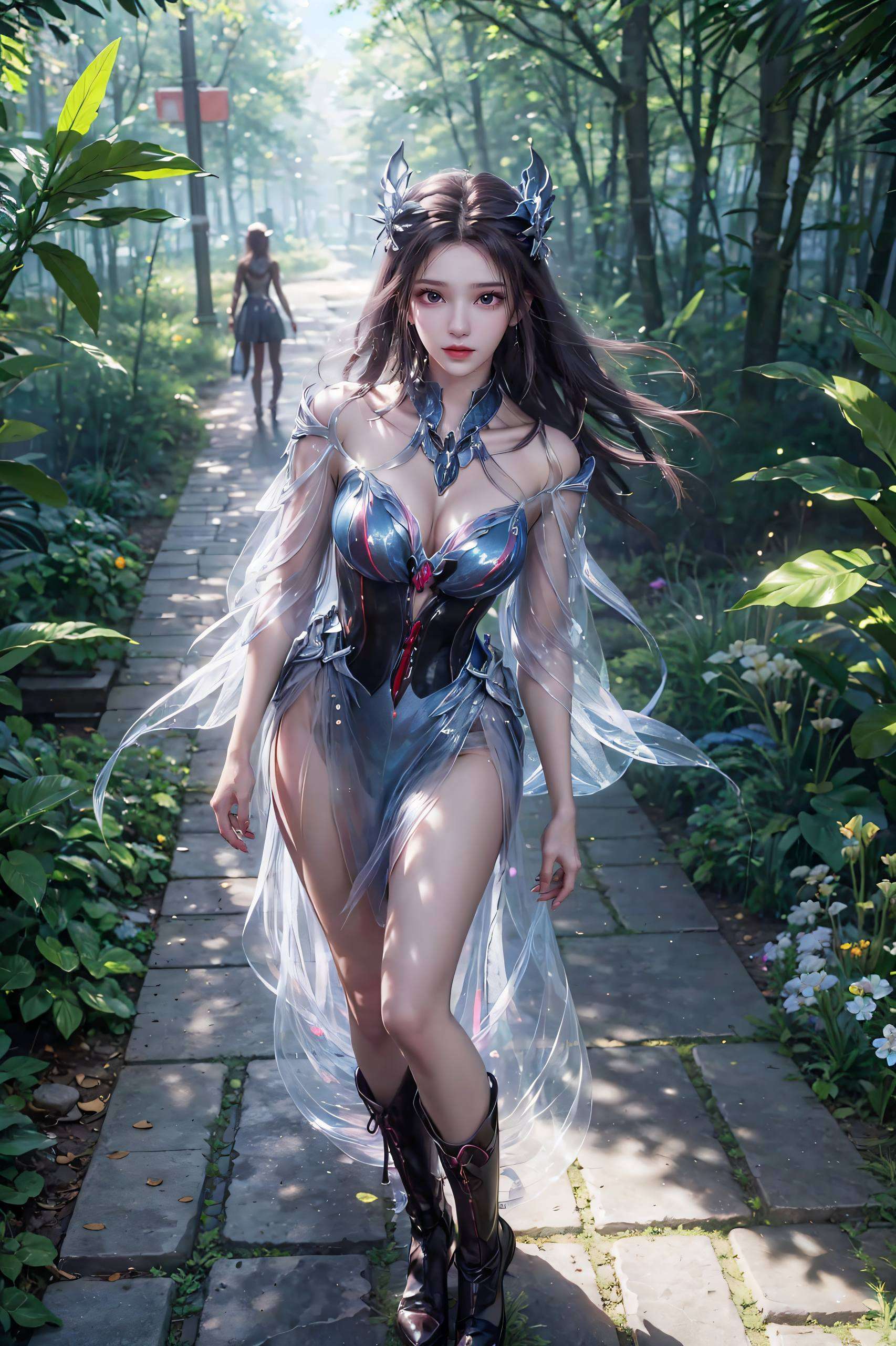 让你的屏幕也拥有一位国漫女神的守护吧！简直是电脑桌面的颜值担当