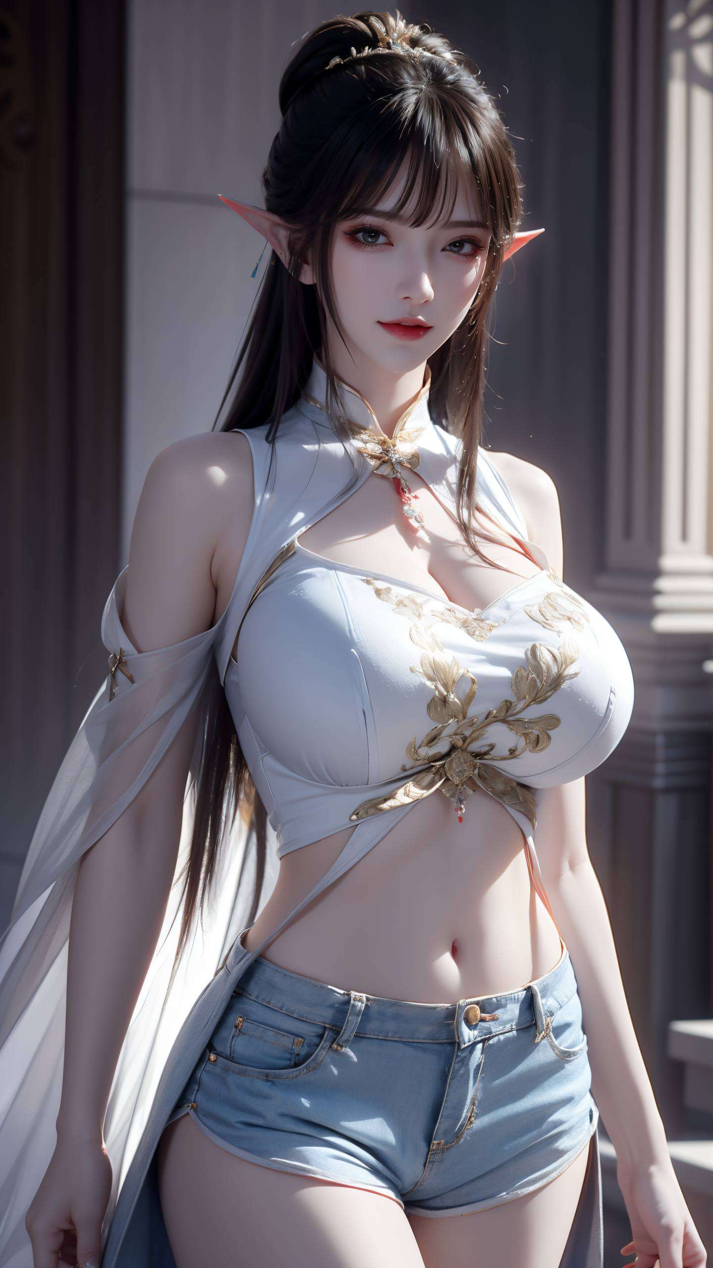 不仅是桌面的装饰无论是她的眼神中的坚定