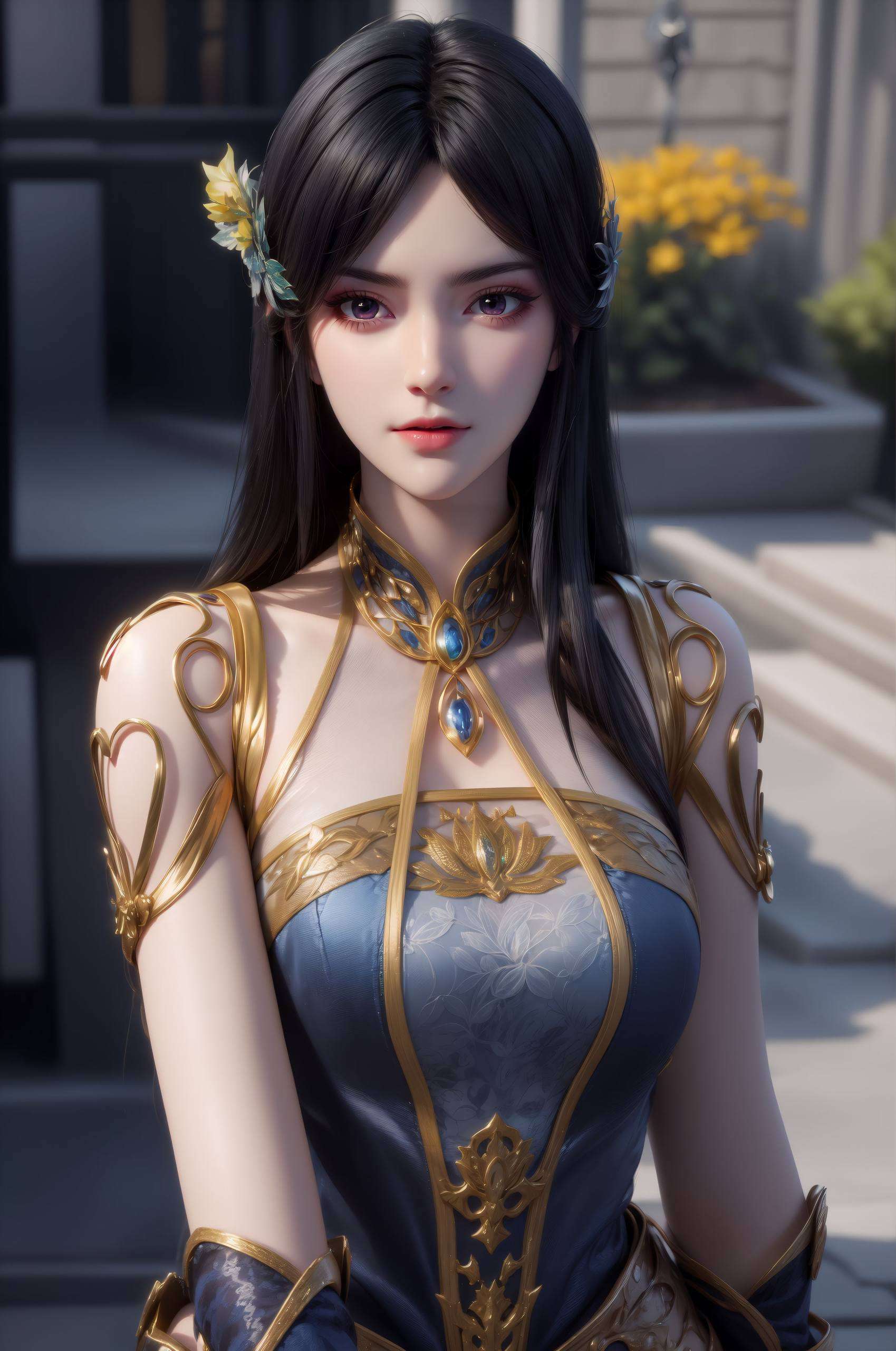这位来自《斗破苍穹》的国漫女神每天都能与这位动漫美女共度美好时光！