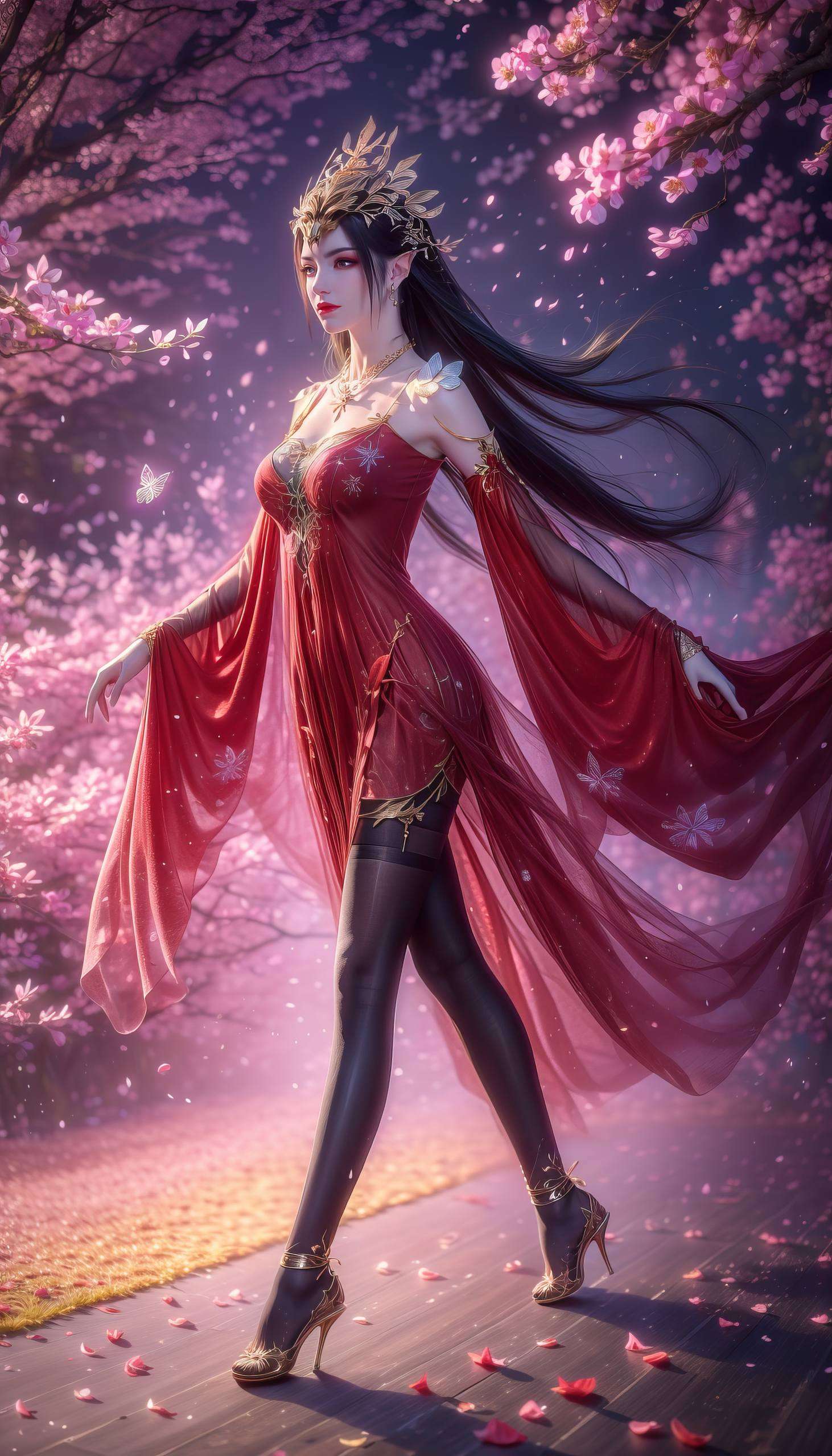 成为了无数粉丝心中的女神更捕捉了她作为七彩吞天蟒的神秘与威严