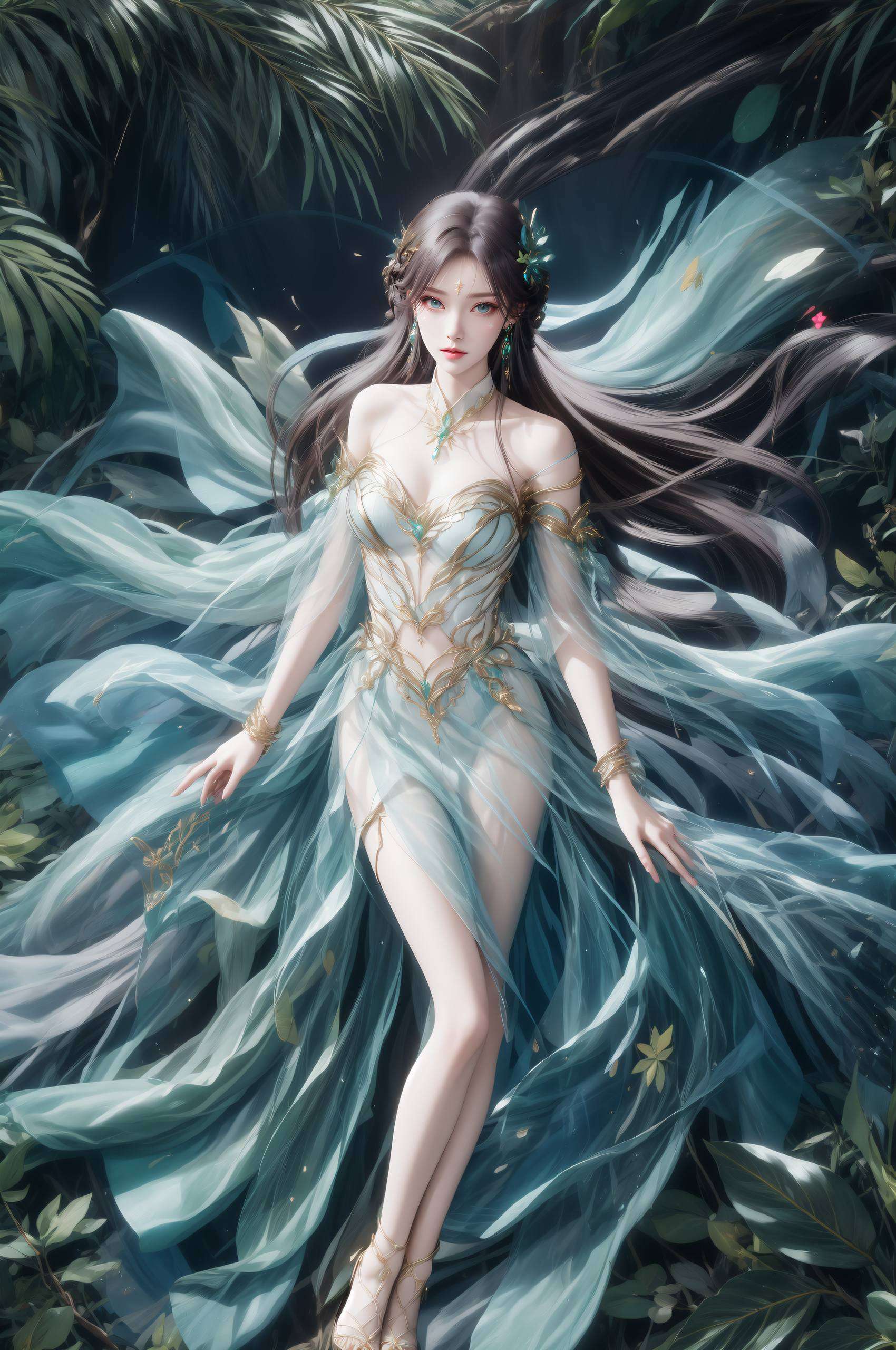 仿佛她就在你眼前充满了玄幻的魅力和动漫的魔力