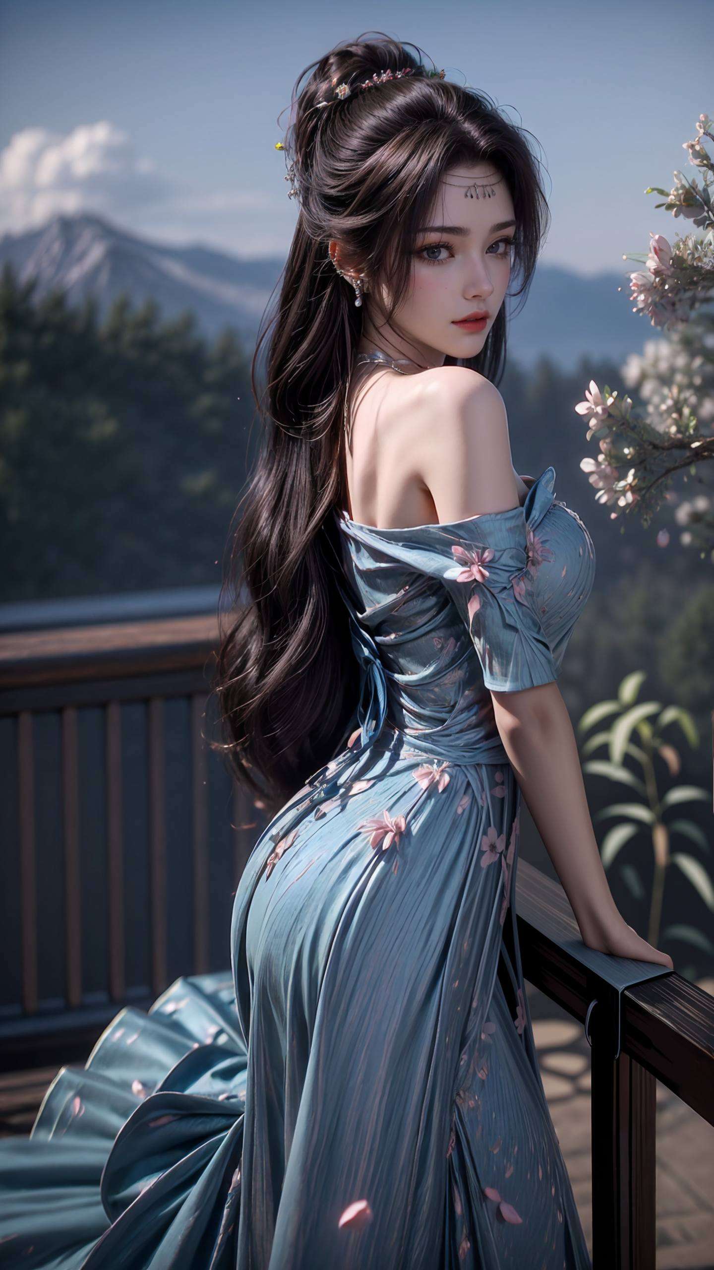 美不胜收风姿绰约