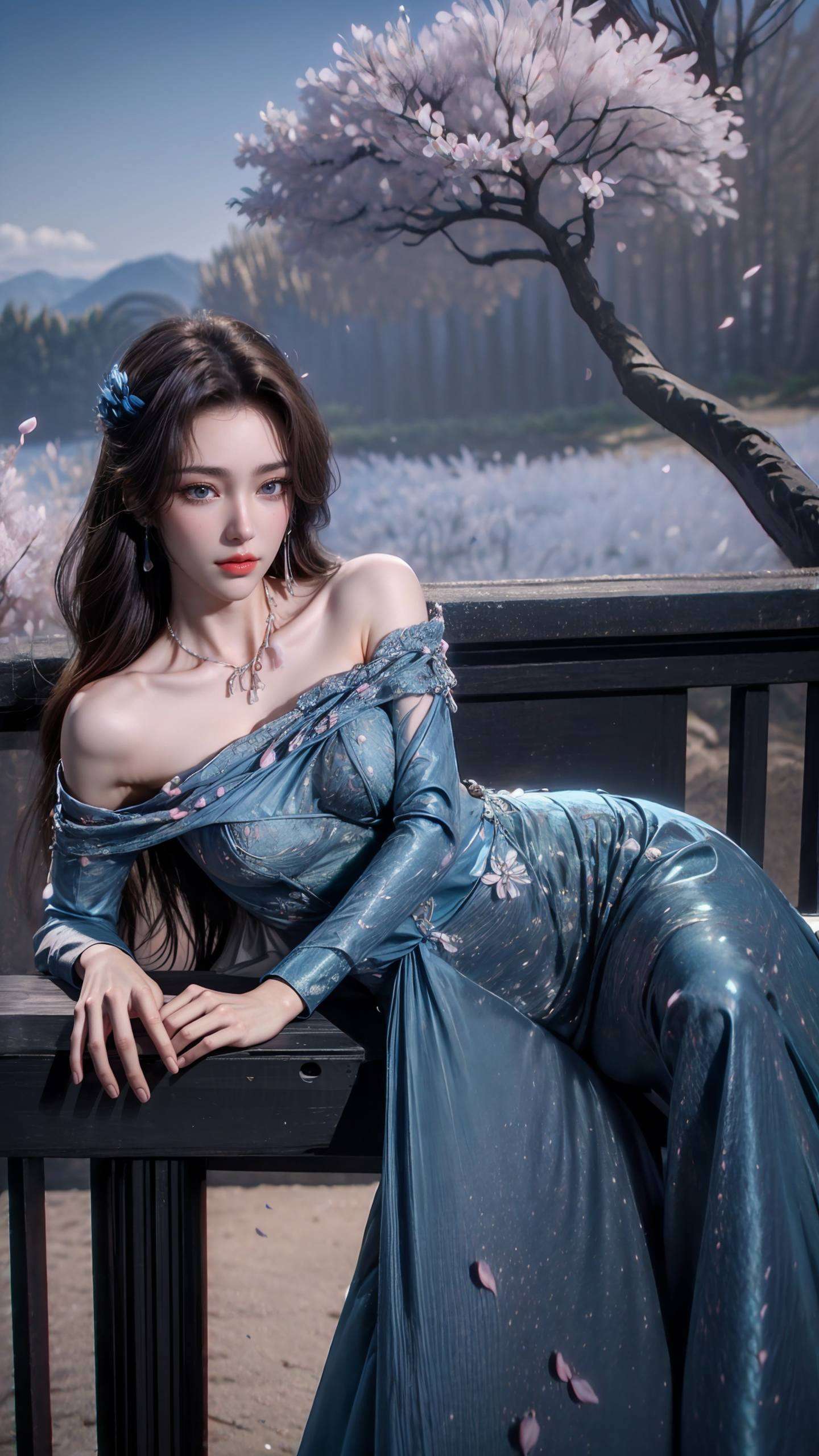 她的每一个动作便是那梦中最为璀璨的星辰