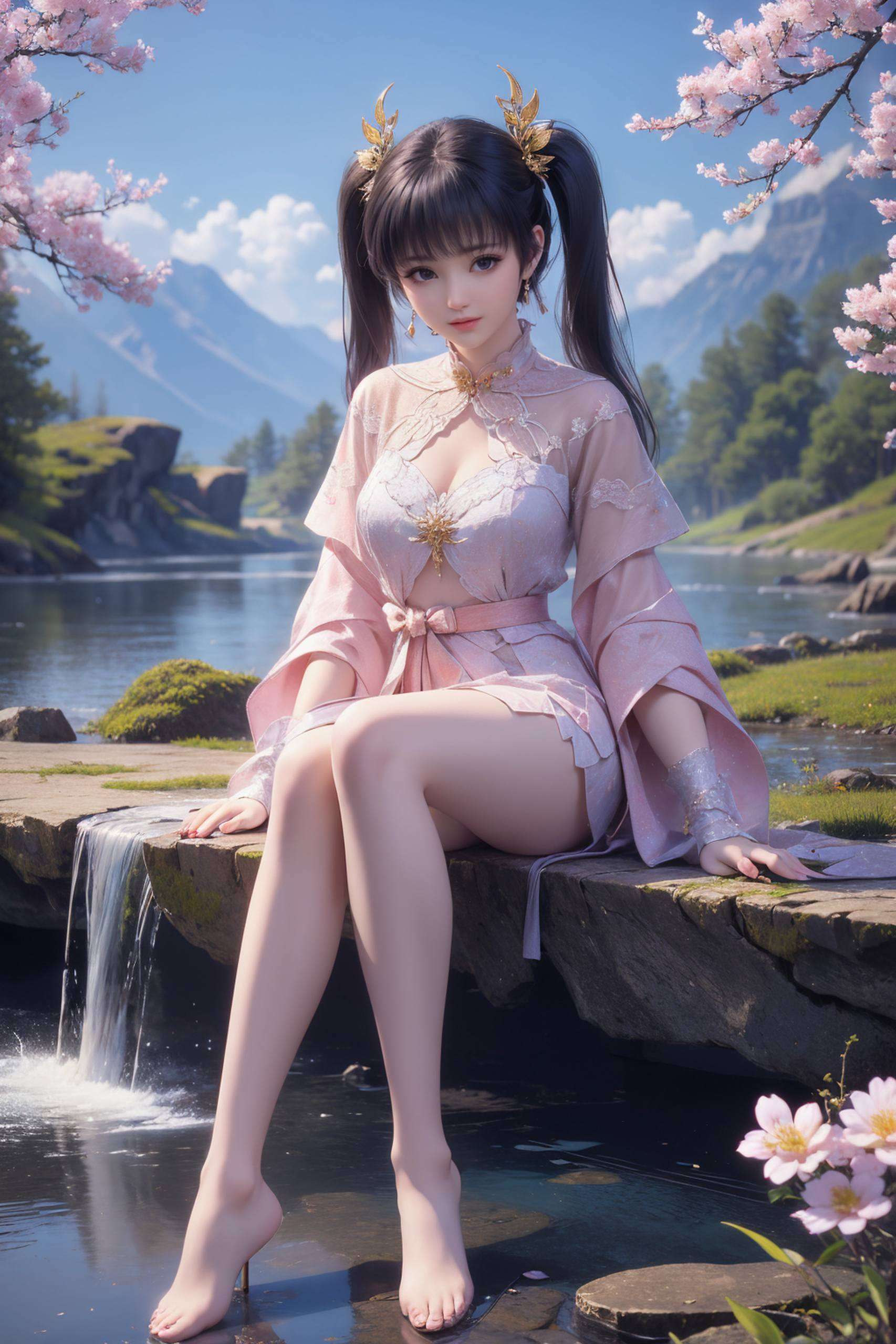 动漫之明珠如临仙境