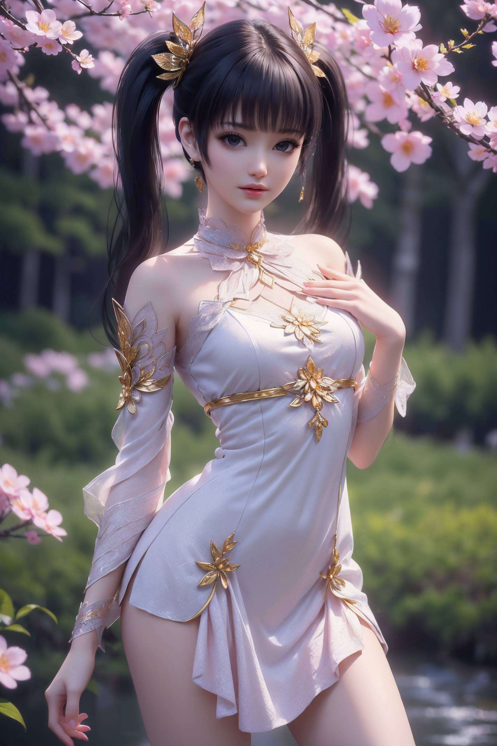 泳装之姿全屏皆为其所占