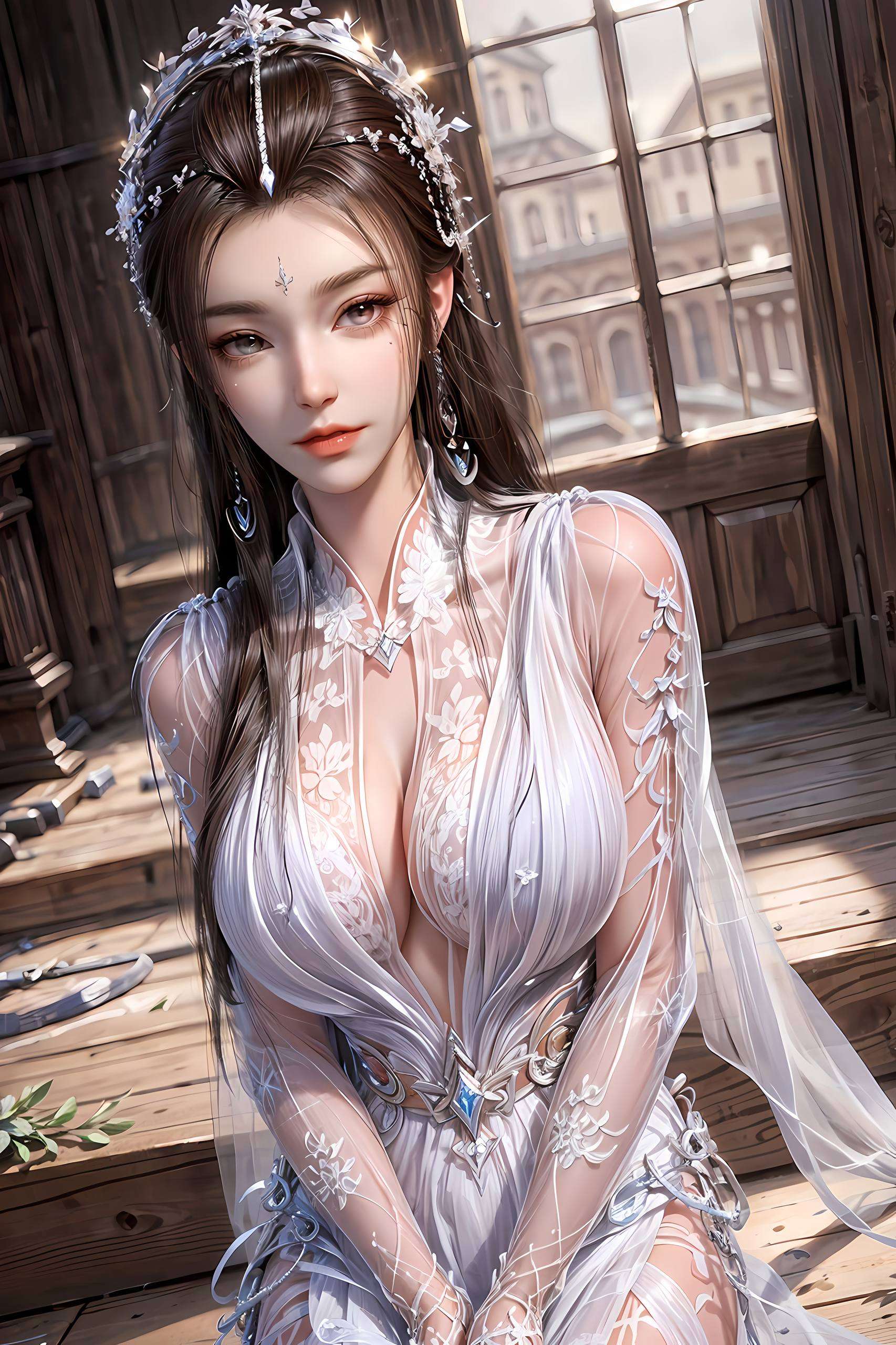 让人心醉神迷玥瑶以其绝美的容颜和神秘的气质