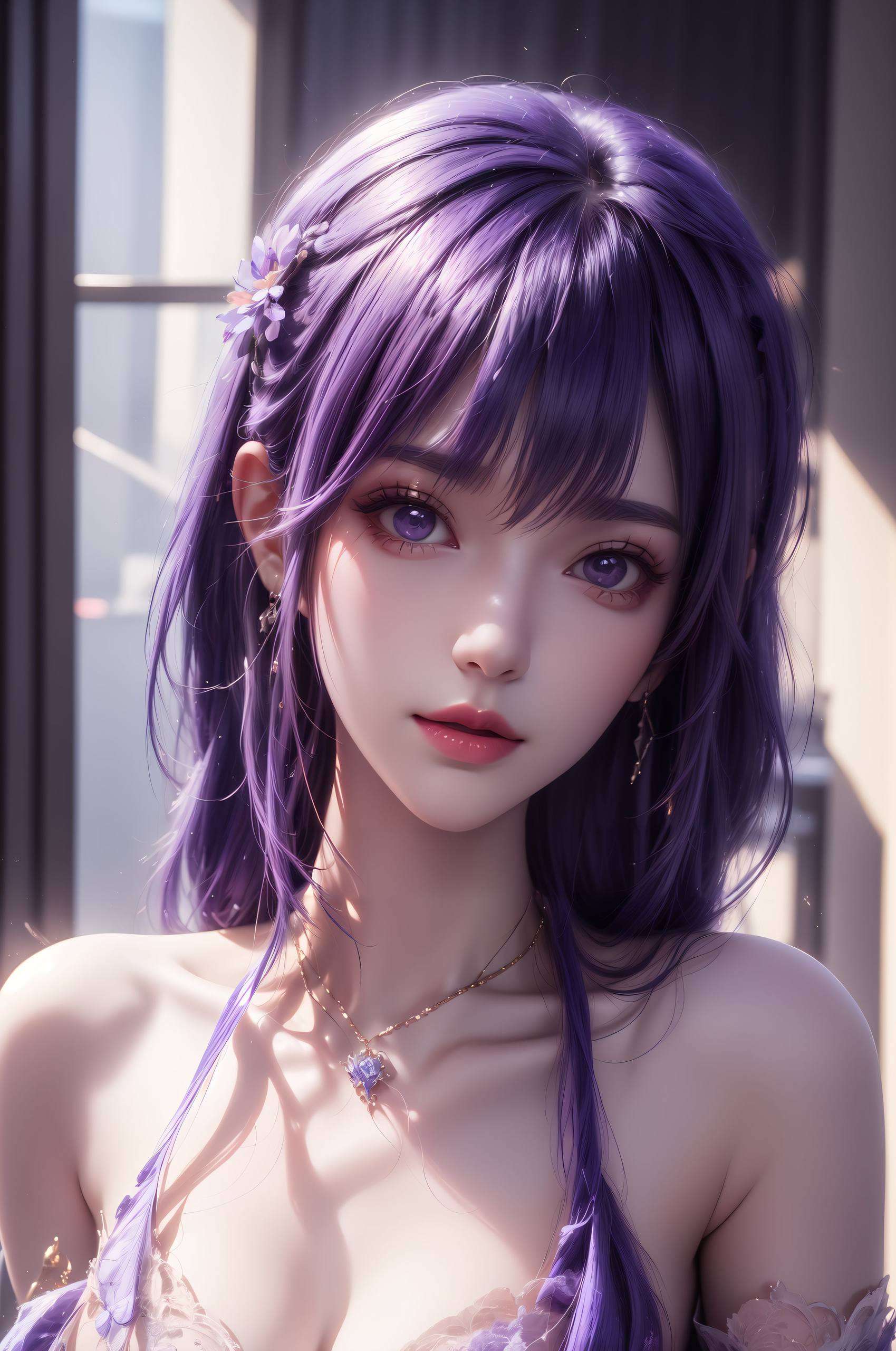 这样的女神她的眼神坚定