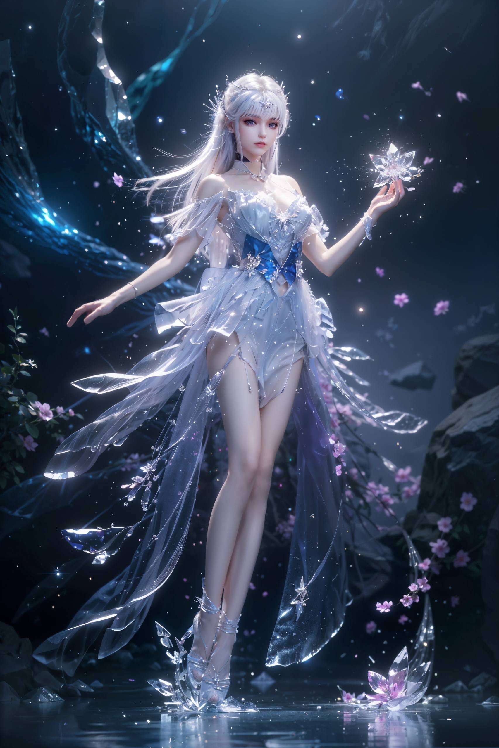 今天给大家带来的是《神印王座》中的绝美女神——圣采儿！这位小姐姐不仅颜值爆表简直就是玄幻世界里的颜值与实力担当！想要她的高清壁纸吗？那就赶紧来下载吧