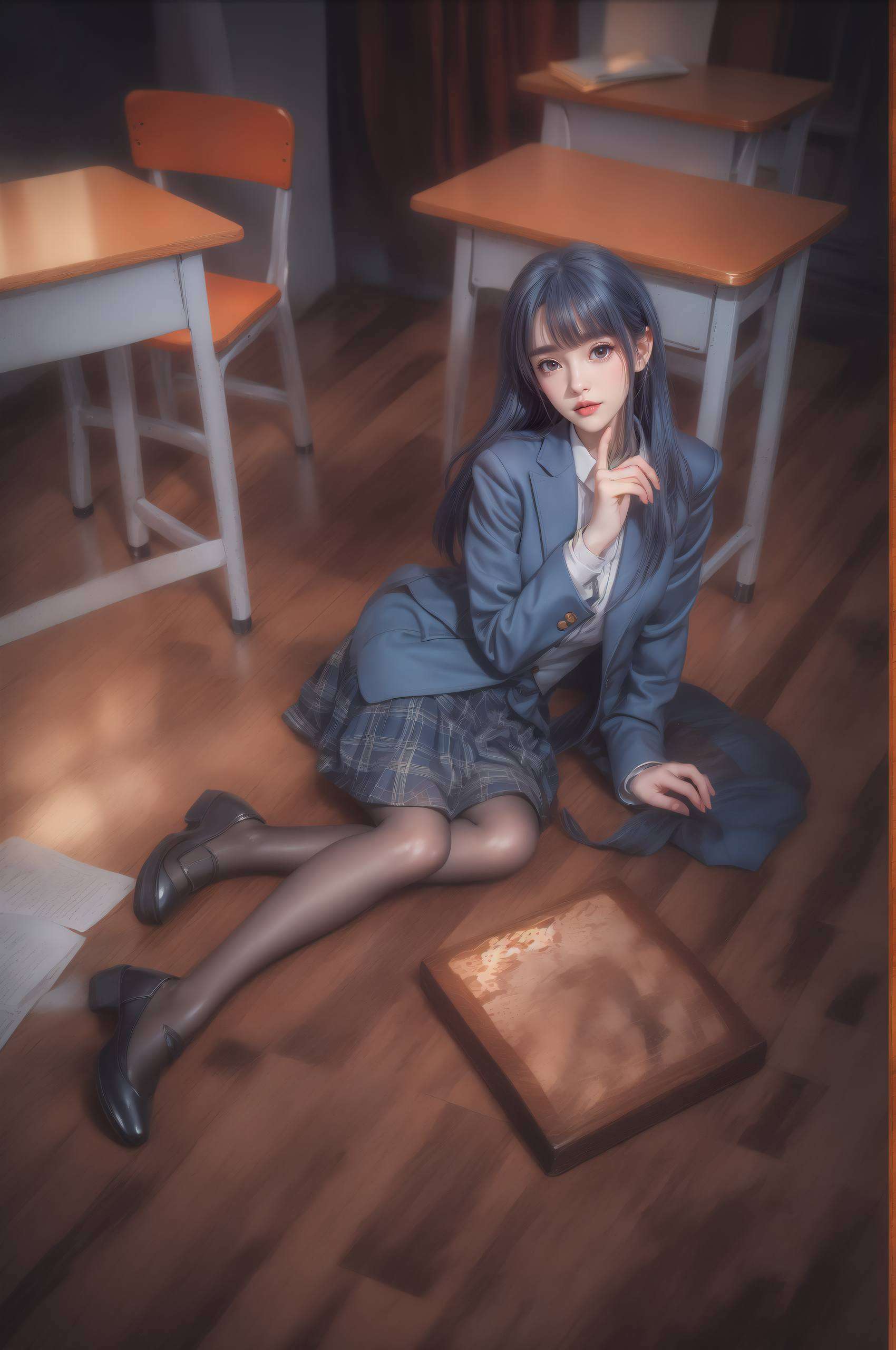 看她那双大眼睛仿佛在说：“主人