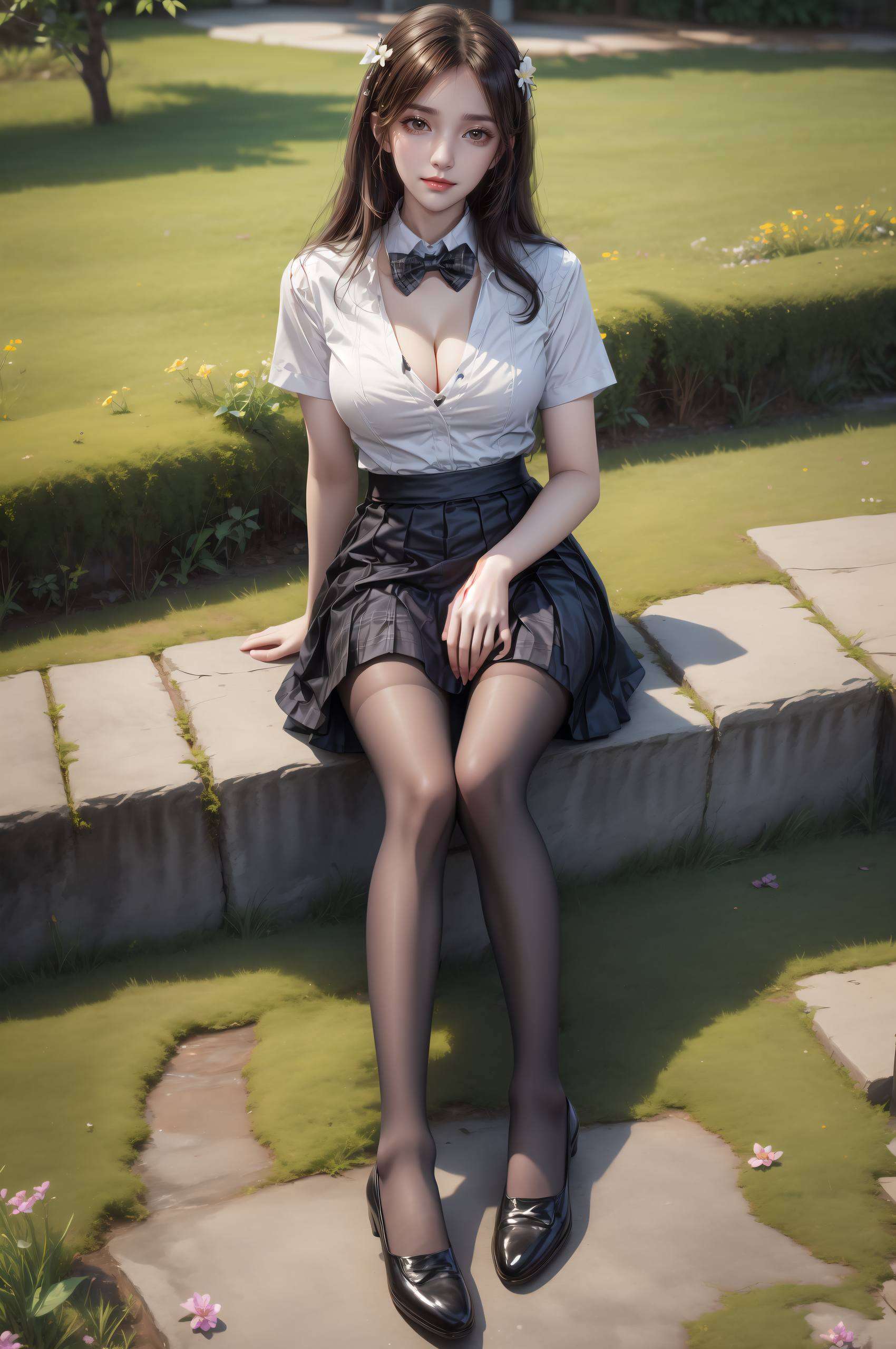 每次解锁都能看到她的笑容把她的炫彩壁纸设为手机背景