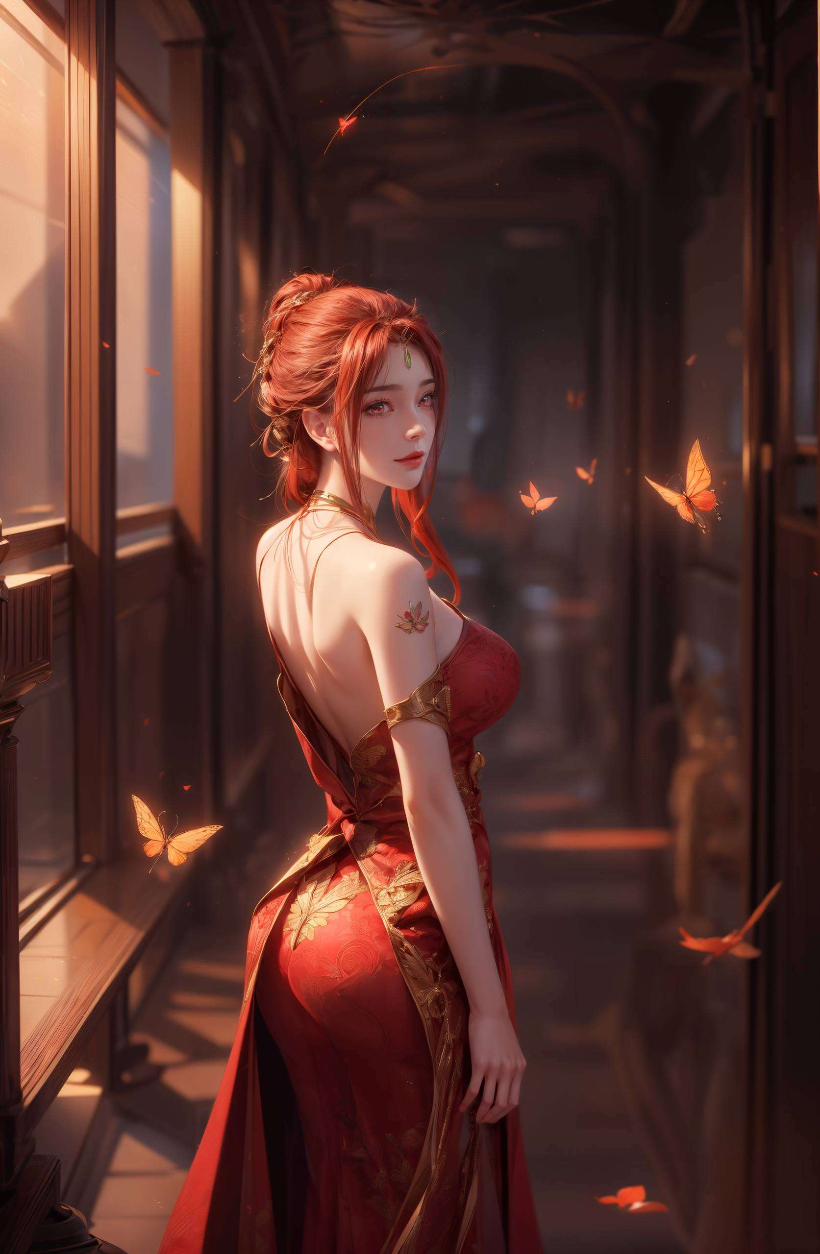 简直是玄幻世界与现实生活的完美结合红凰女神
