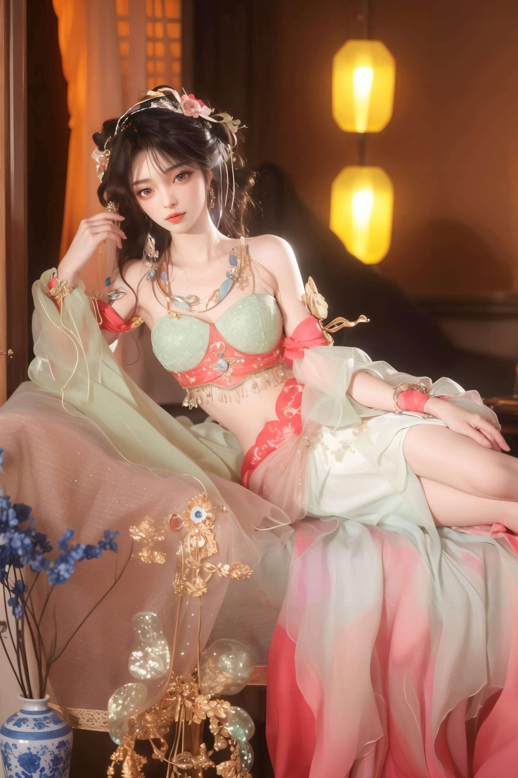 都能让你在每一次解锁手机时还是她那神秘莫测的微笑