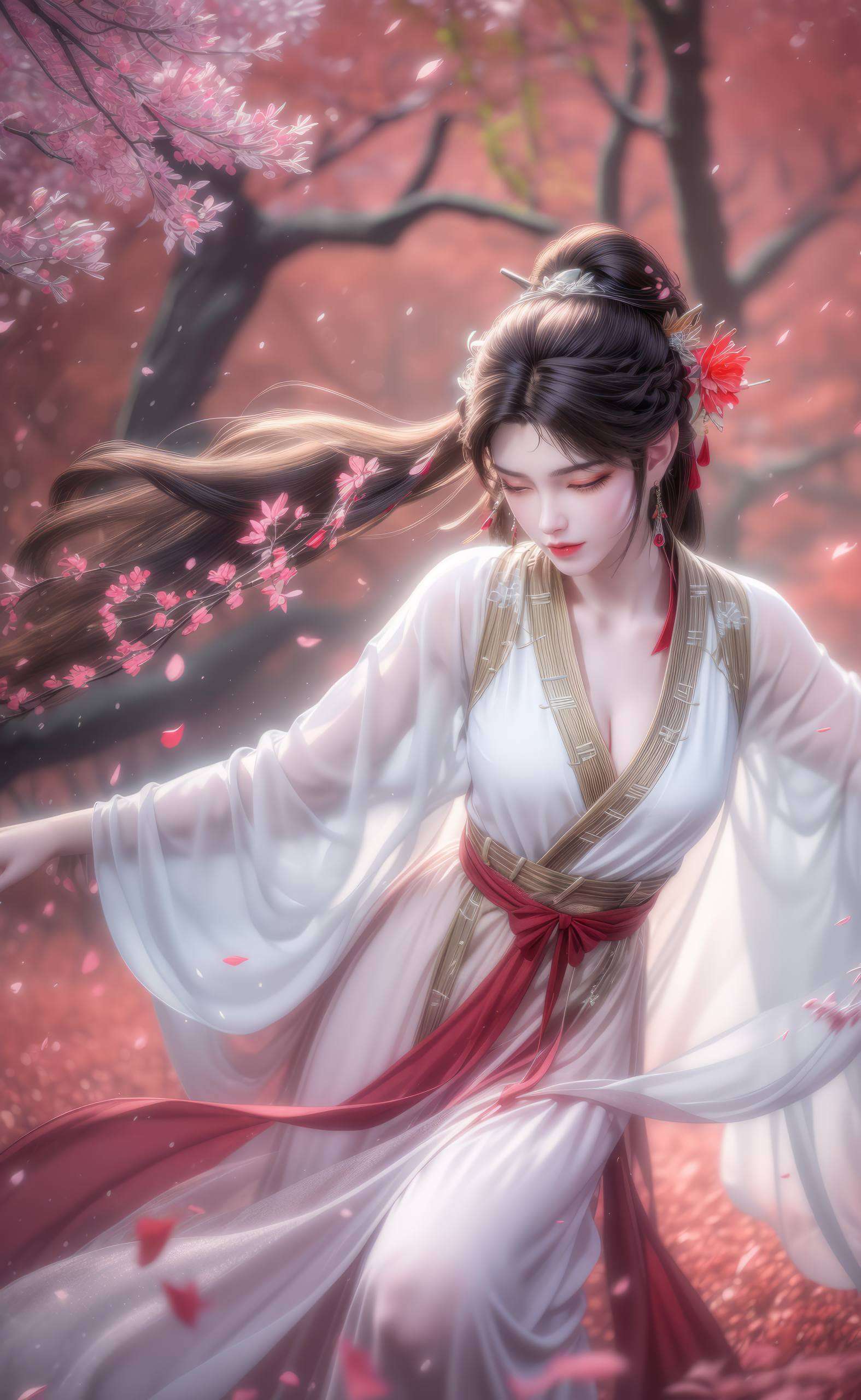 以其超清壁纸级的颜值和玄幻气质火灵儿