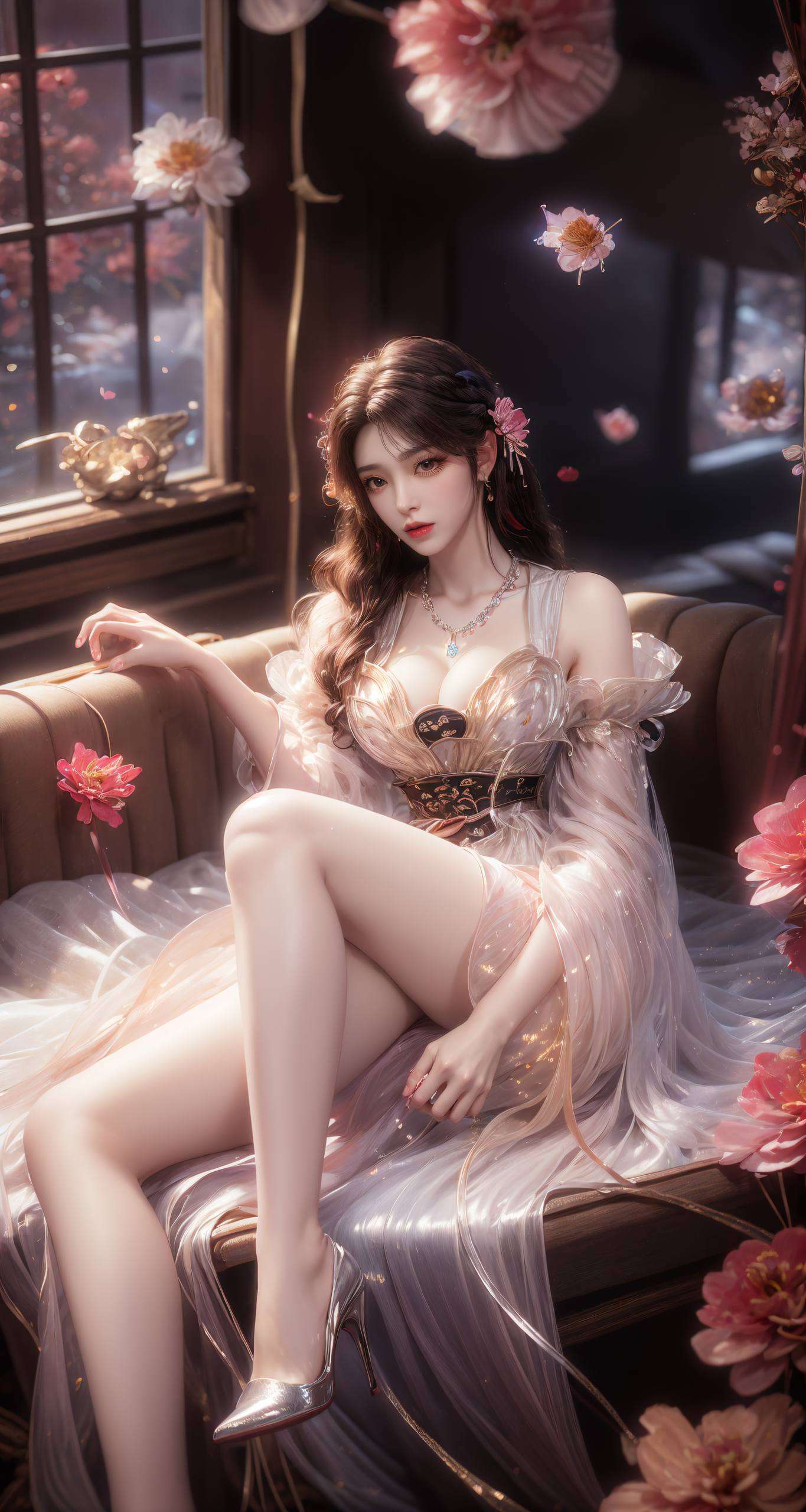 生怕错过这国漫女神的每一个瞬间仿佛在说：“看