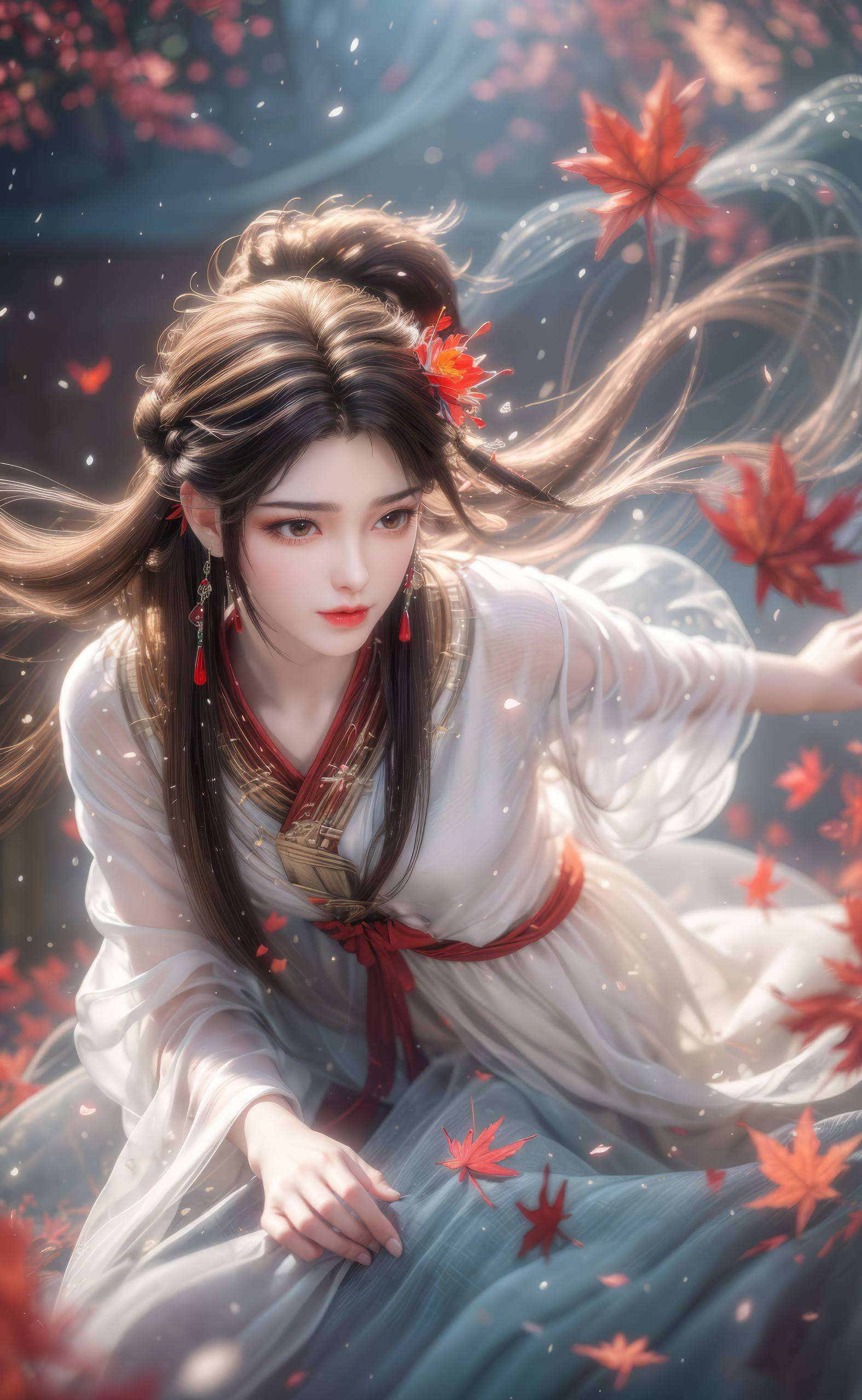 让火灵儿的全屏壁纸为你的生活增添一抹神秘与美丽吧！无论是静态的插画还是动态的壁纸
