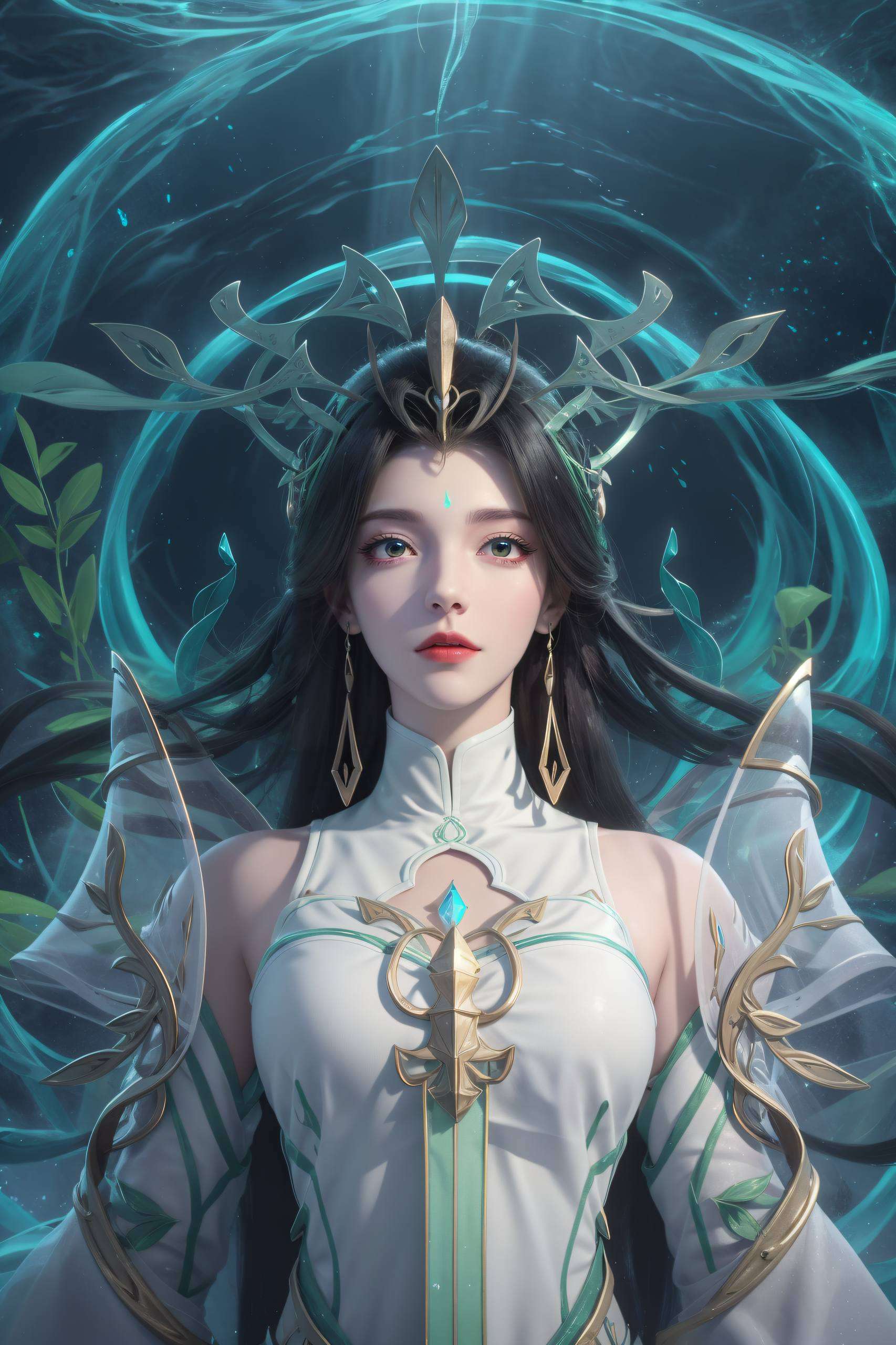 沉浸在这位国漫女神的无尽魅力中吧！在完美世界的玄幻大陆上