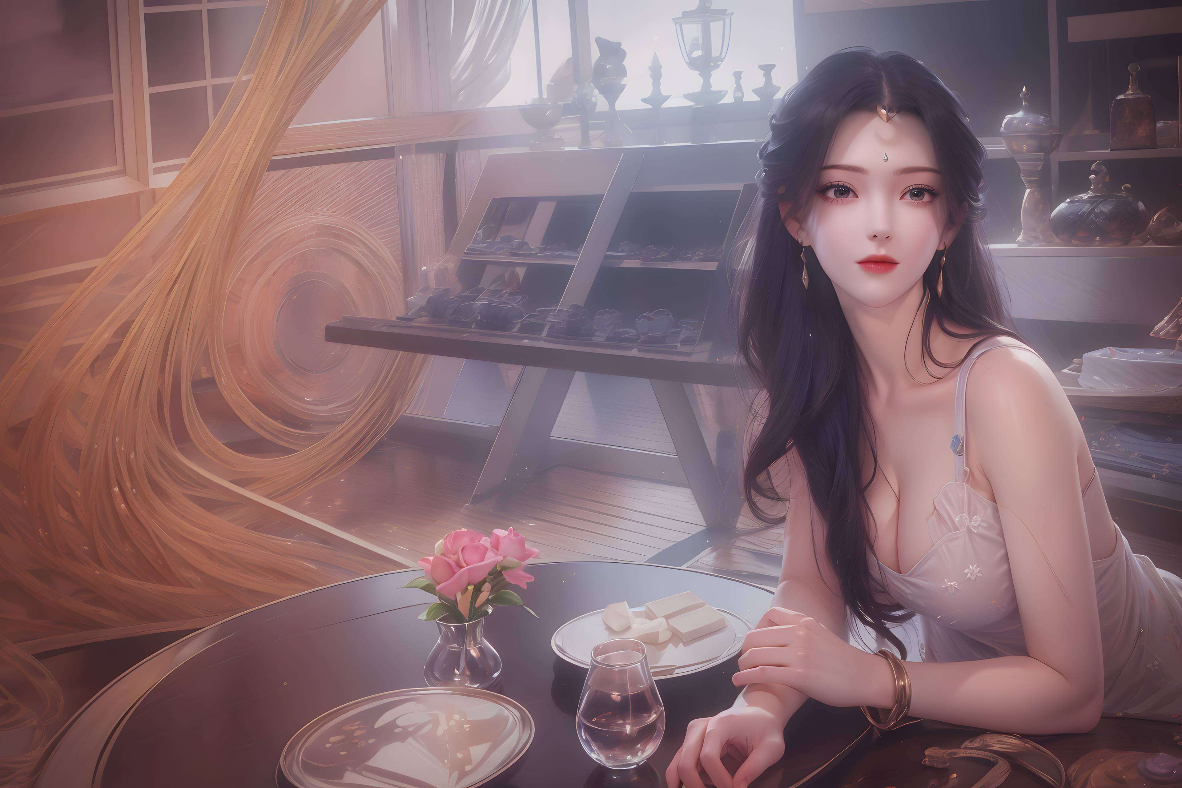 柳神以其独特的风姿成为了无数人心中的国漫女神
