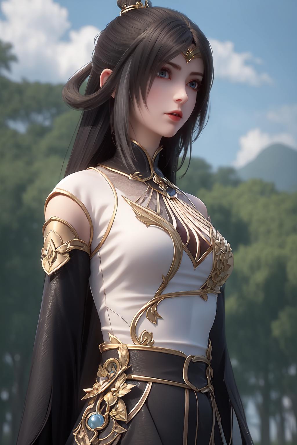 宛若玄幻之境中绽放之花斗破小魔女