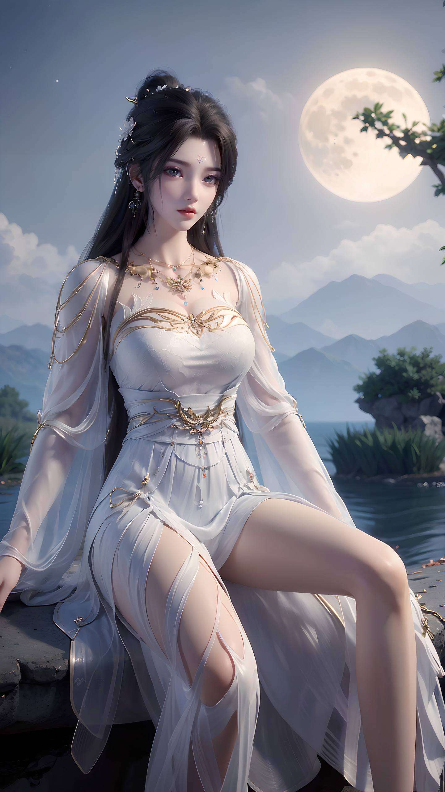 石昊与清漪的壁纸手机壳仿佛是两位国漫女神的微缩版约会
