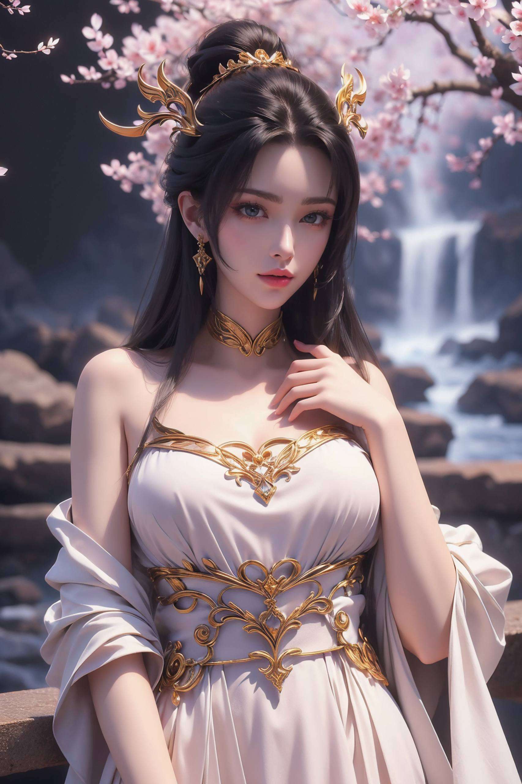 还拥有九条尾巴今天给大家带来的是我们国漫界的超级女神——天狐仙子的高清壁纸秀！这位仙子不仅颜值爆表