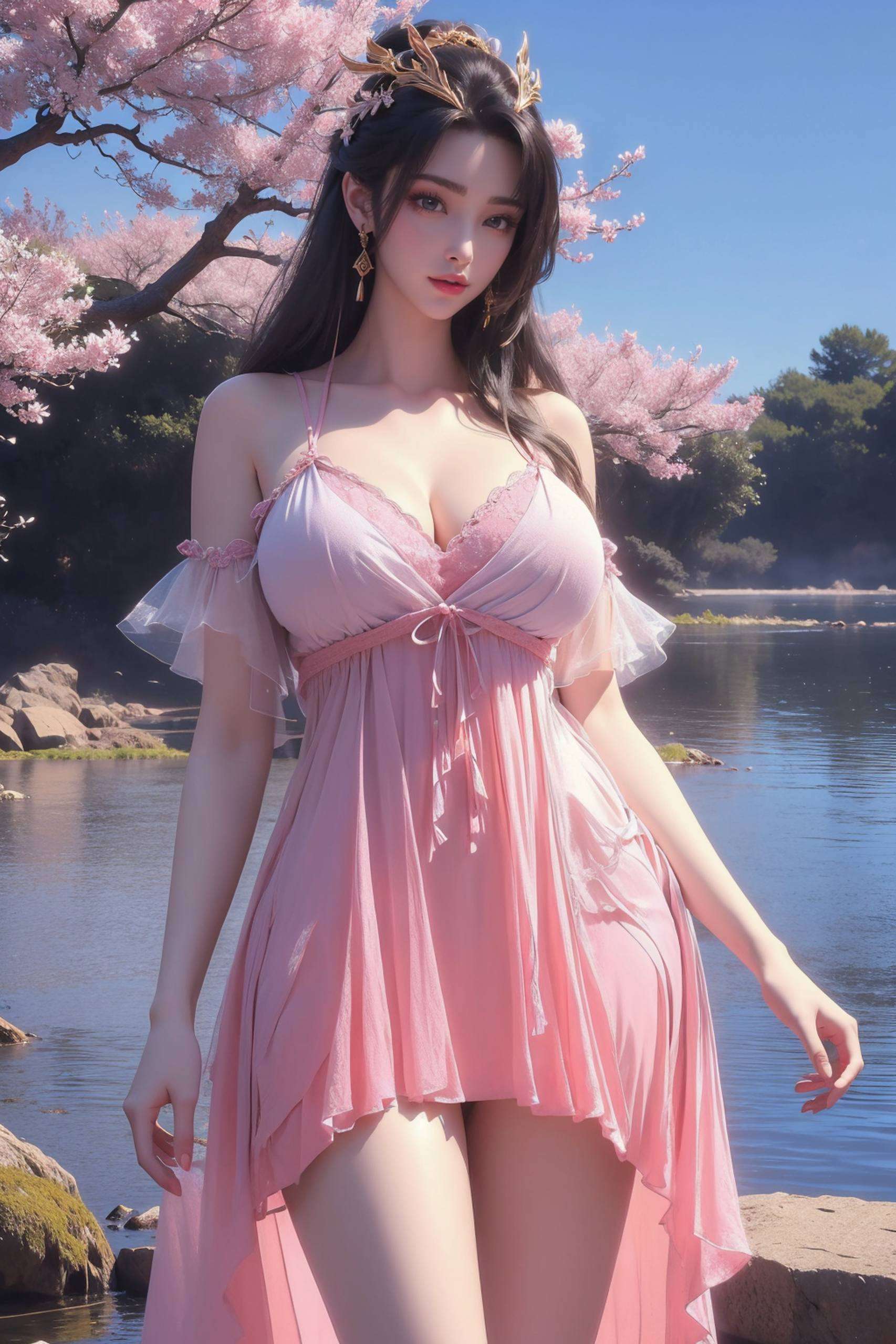 她的每一次回眸在完美世界的云端之上