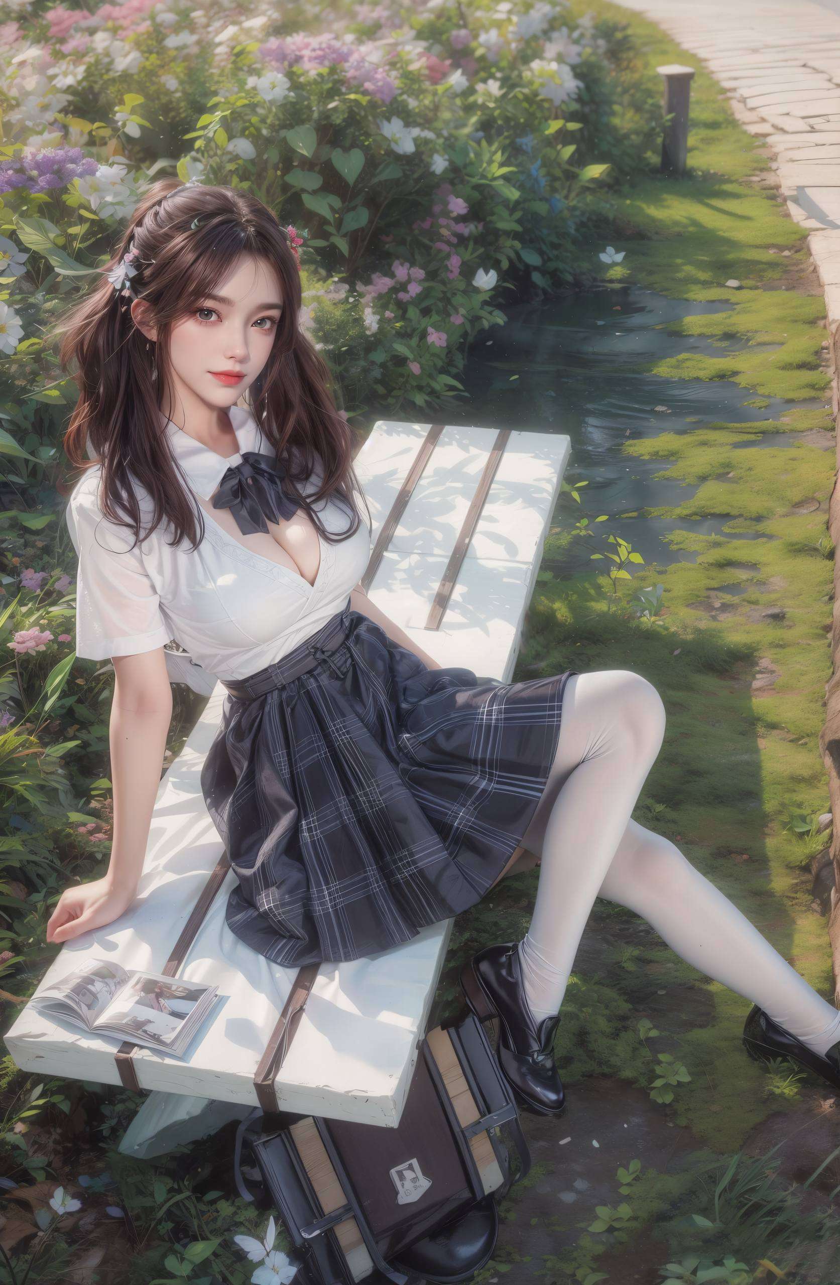 这位来自完美世界的国漫女神让你的手机屏幕也沉浸在完美世界的仙气之中吧！