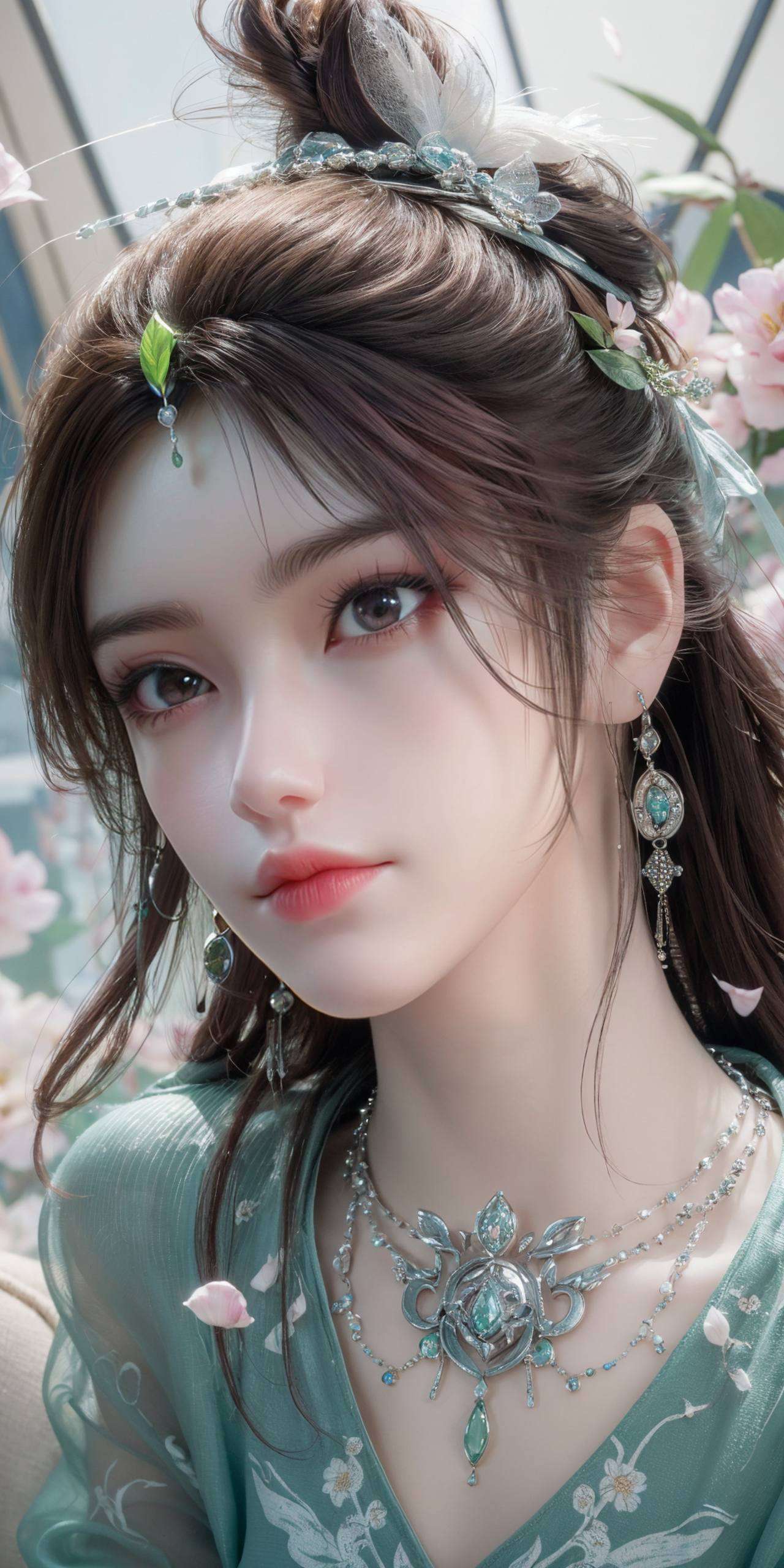 无论是电脑还是手机这位来自《完美世界》的国漫女神