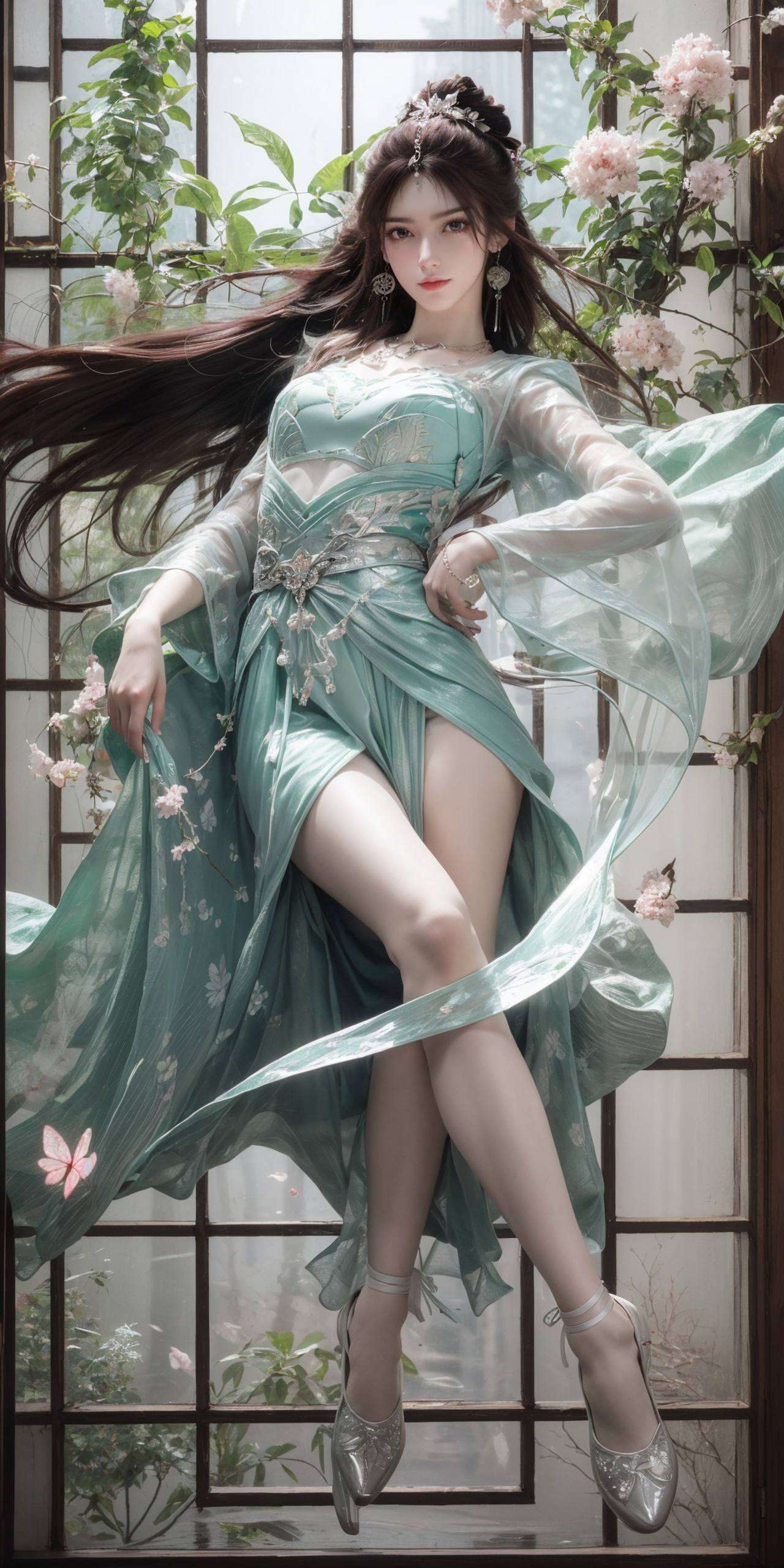 无论是全屏还是桌面装饰以其绝美的容颜和神秘的气质征服了无数观众的心