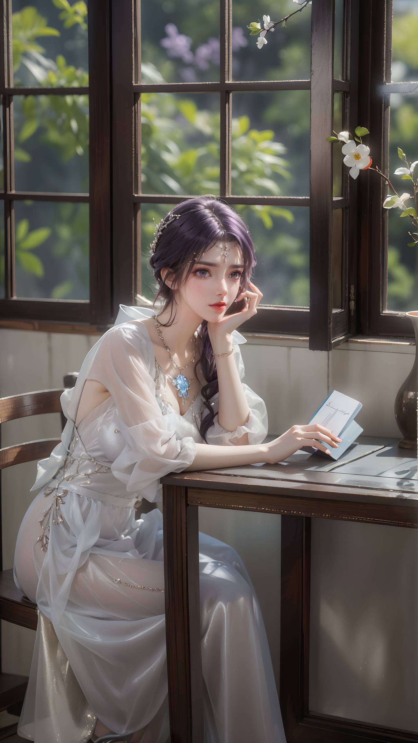 将国漫女神的优雅与动漫美女的灵动完美融合让安卓桌面焕发新生