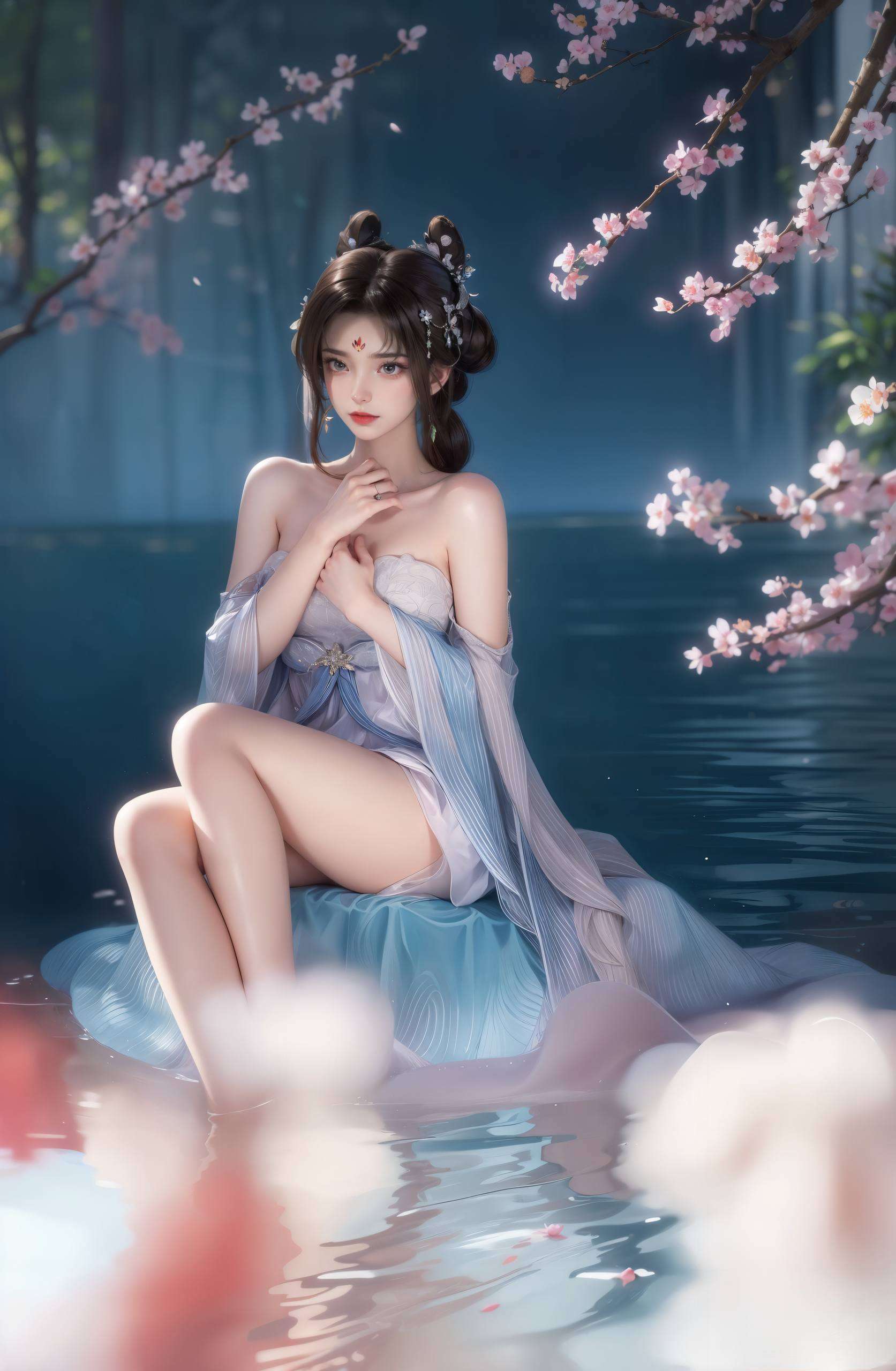 程灵如仙子临凡国漫之女神