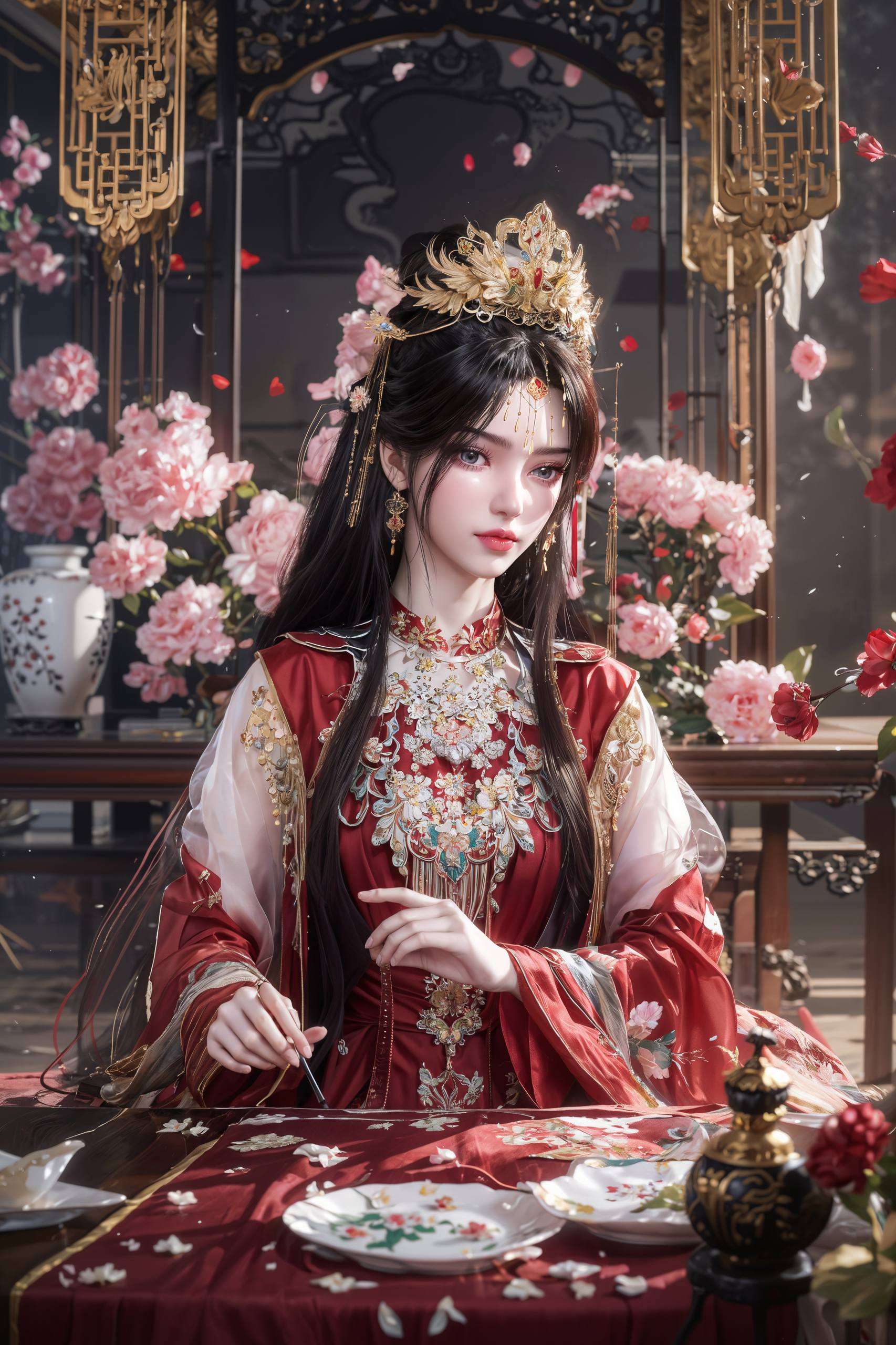 每一次点击都是对国漫女神的致敬李慕婉如同一朵盛开的仙葩