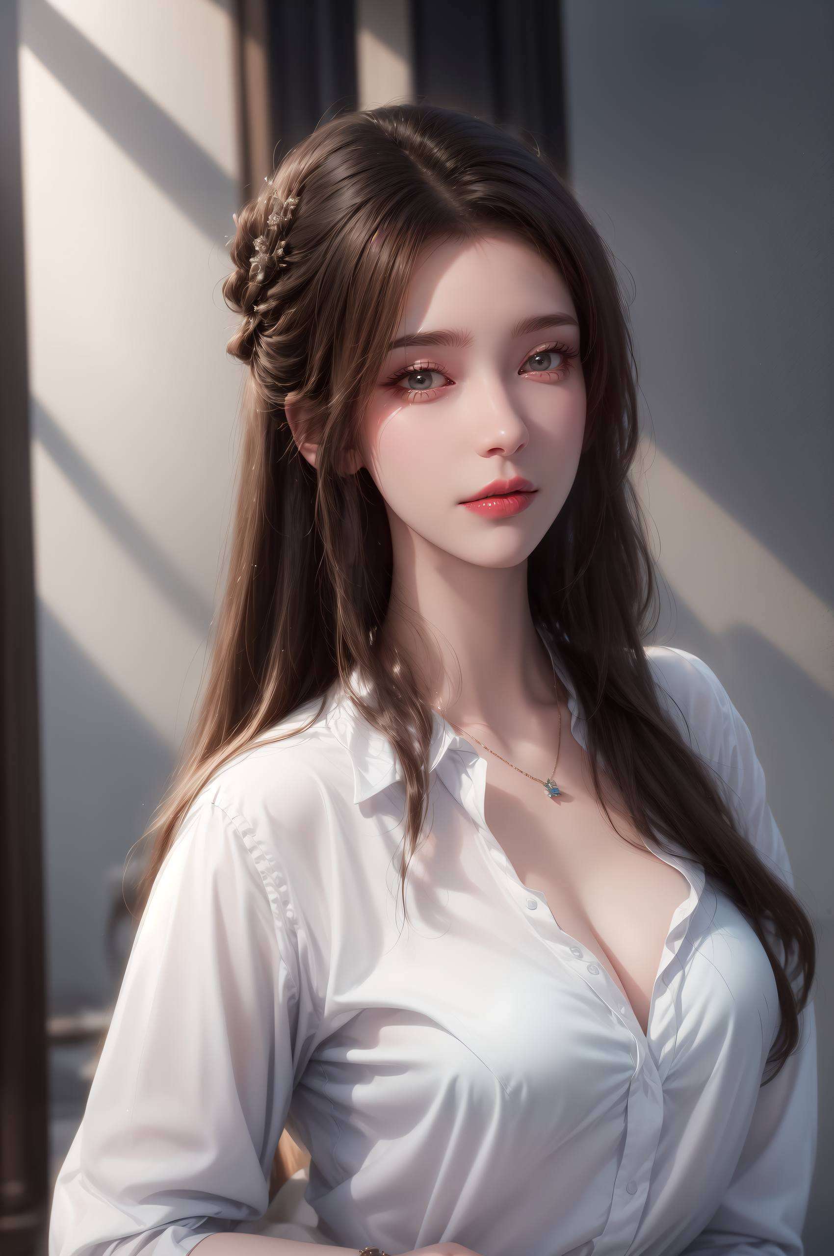 李慕婉纯净而神秘