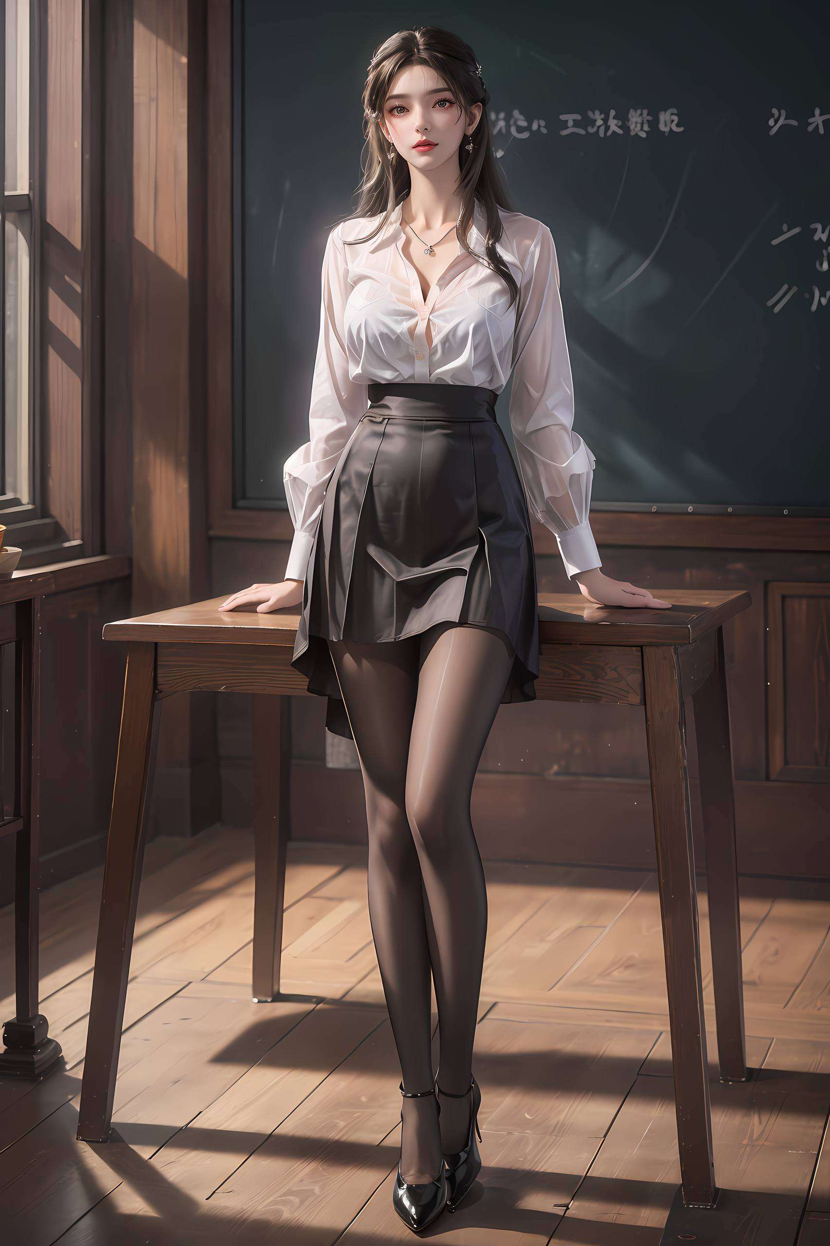 让你的手机屏幕也变成仙境吧！嘻嘻快来下载她的壁纸