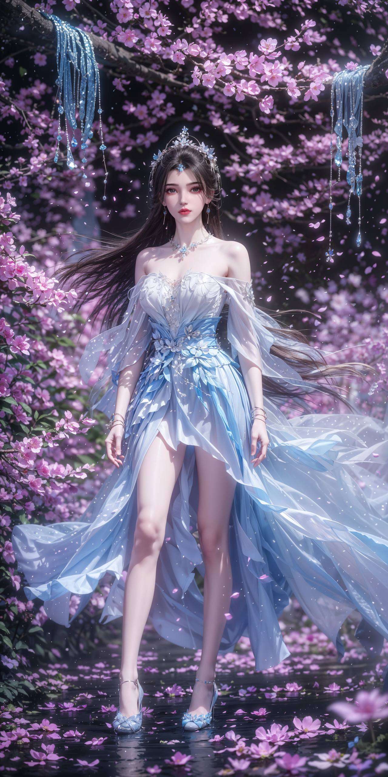 李慕婉如同一朵盛开的仙葩点亮你的每一天！