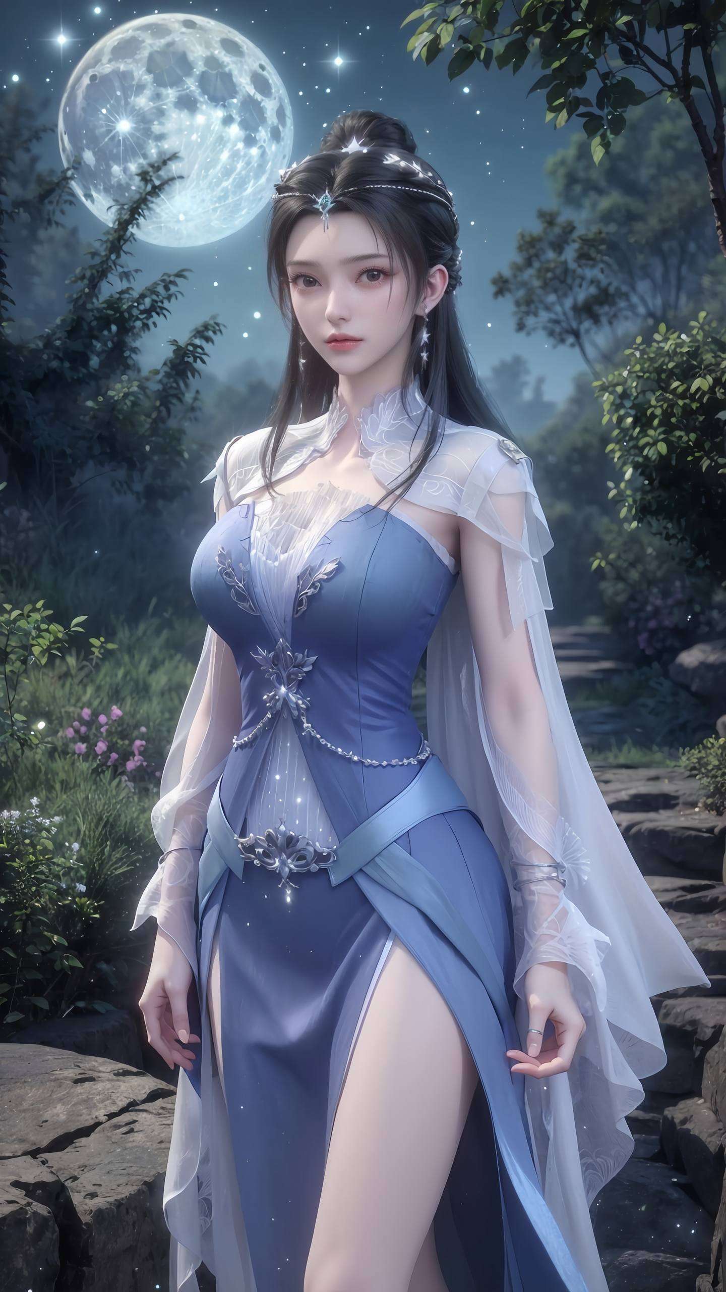 李慕婉如同一朵不染尘埃的莲花她的高清壁纸