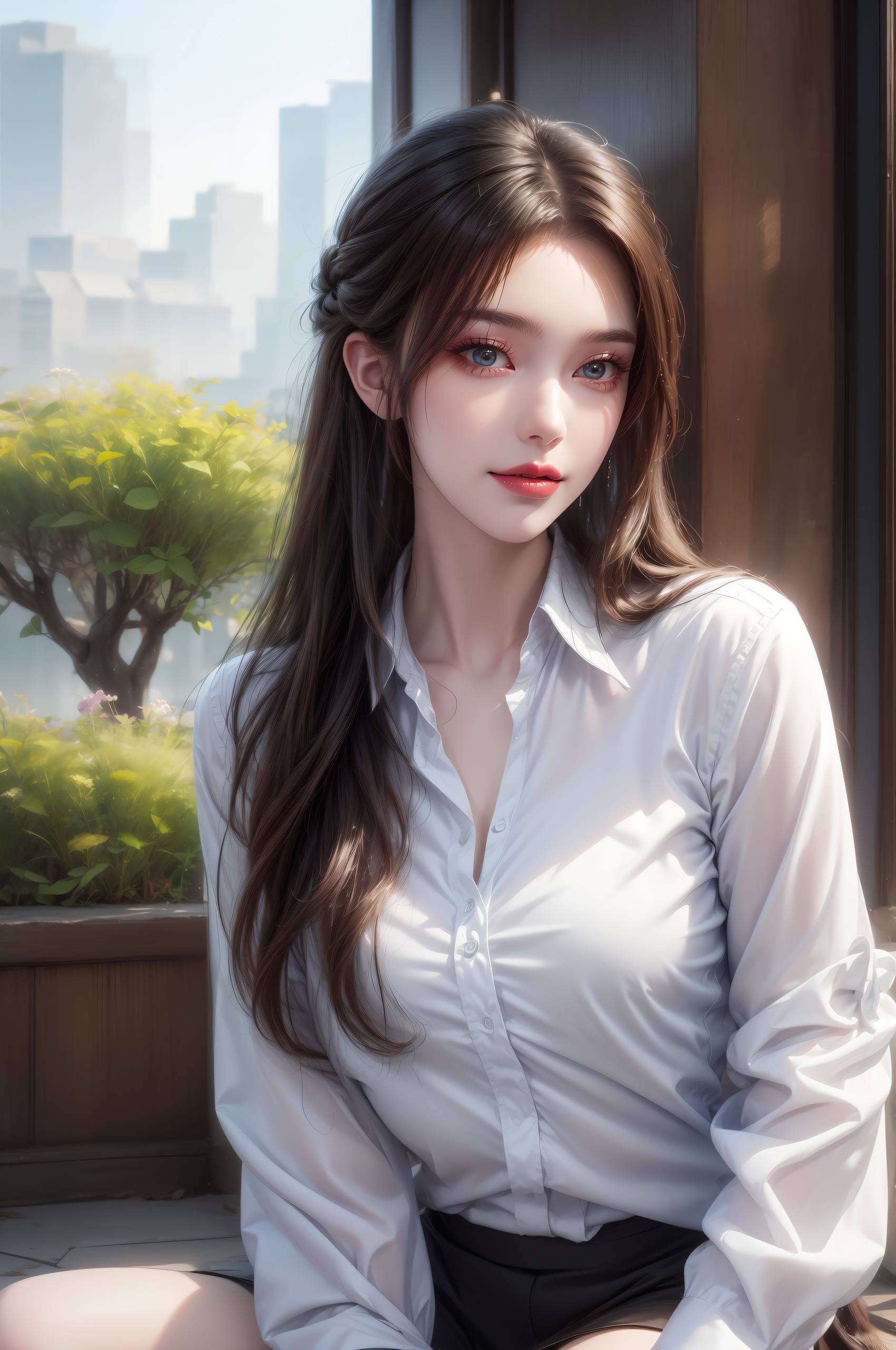 每一次凝视都仿佛在与她对话