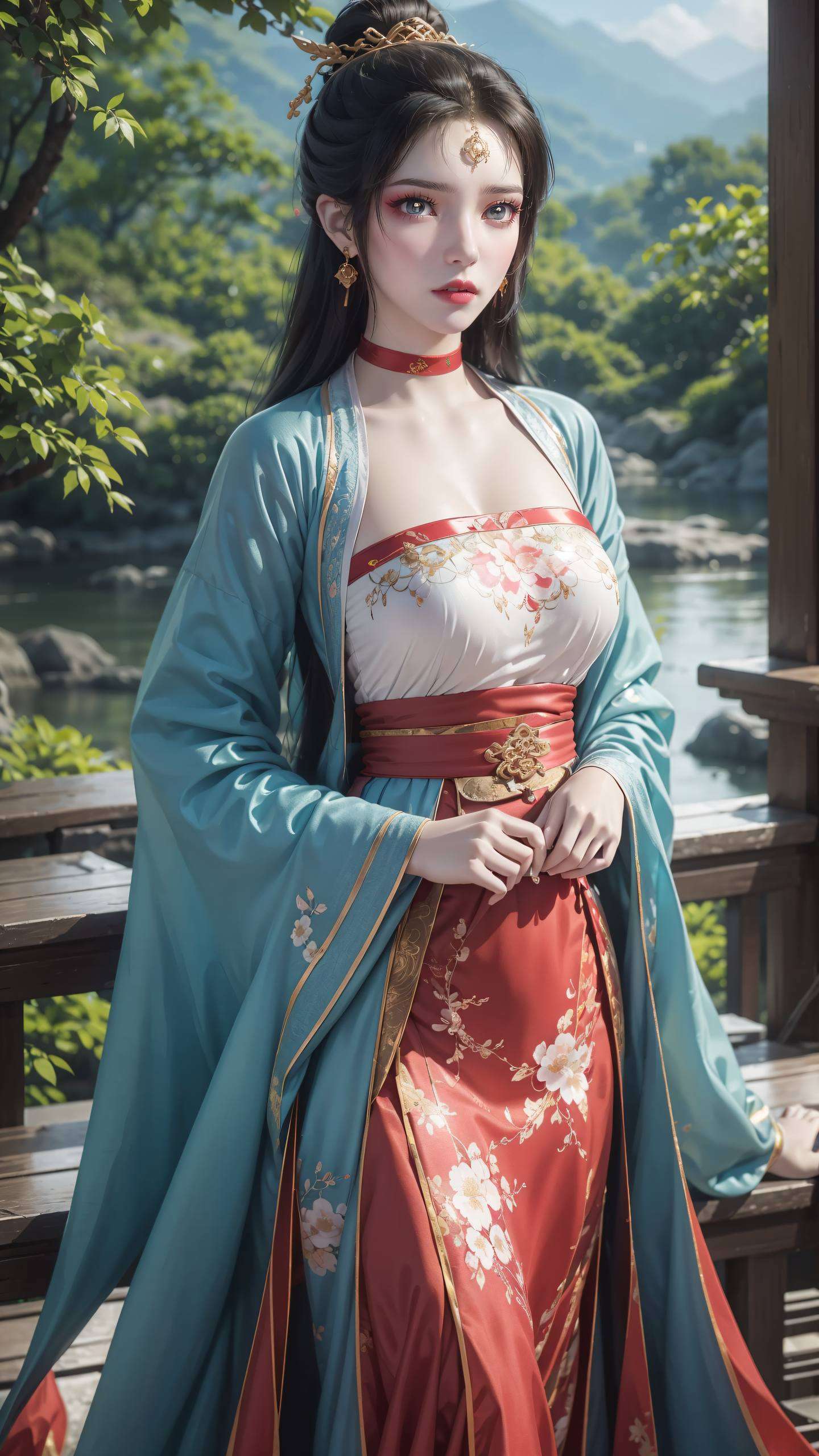 进入梦幻的国漫世界！每一次滑动都是与女神的亲密接触