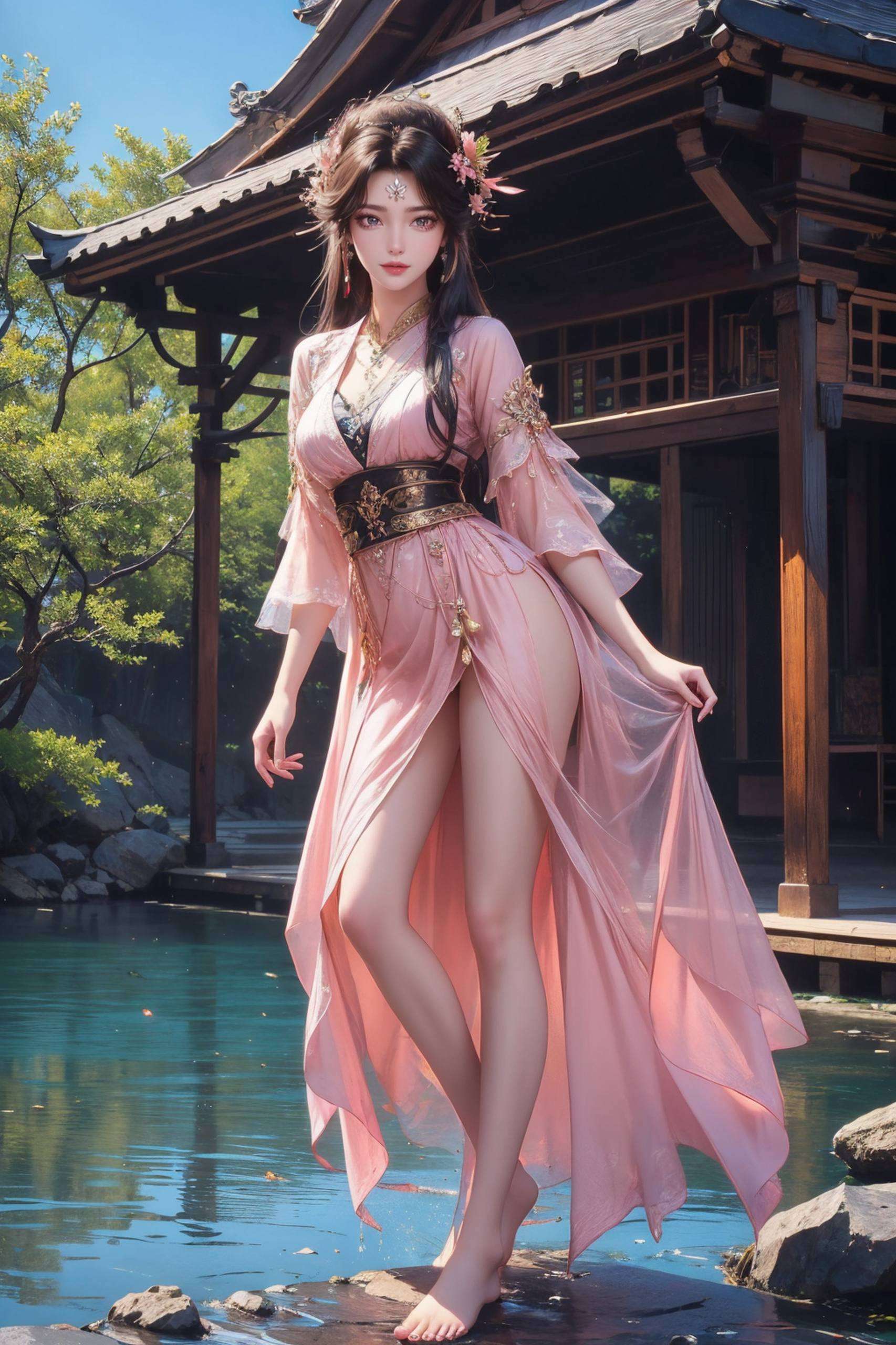 实乃动漫爱好者之福音也宛若玄幻之境中走出之仙子