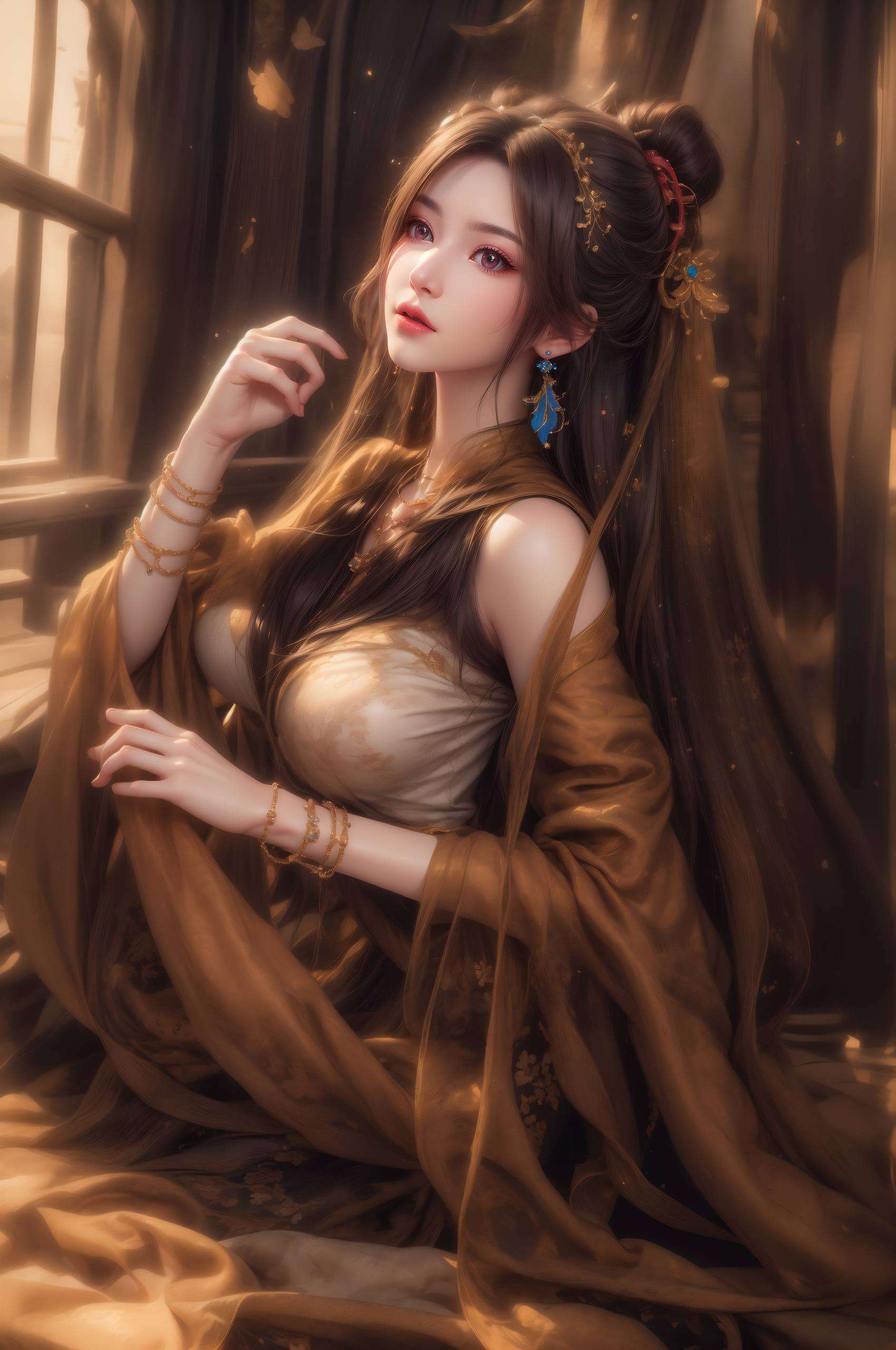 嘿小伙伴们！今天给大家带来的是元尊中的绝美女神——夭夭的高清壁纸！想象一下