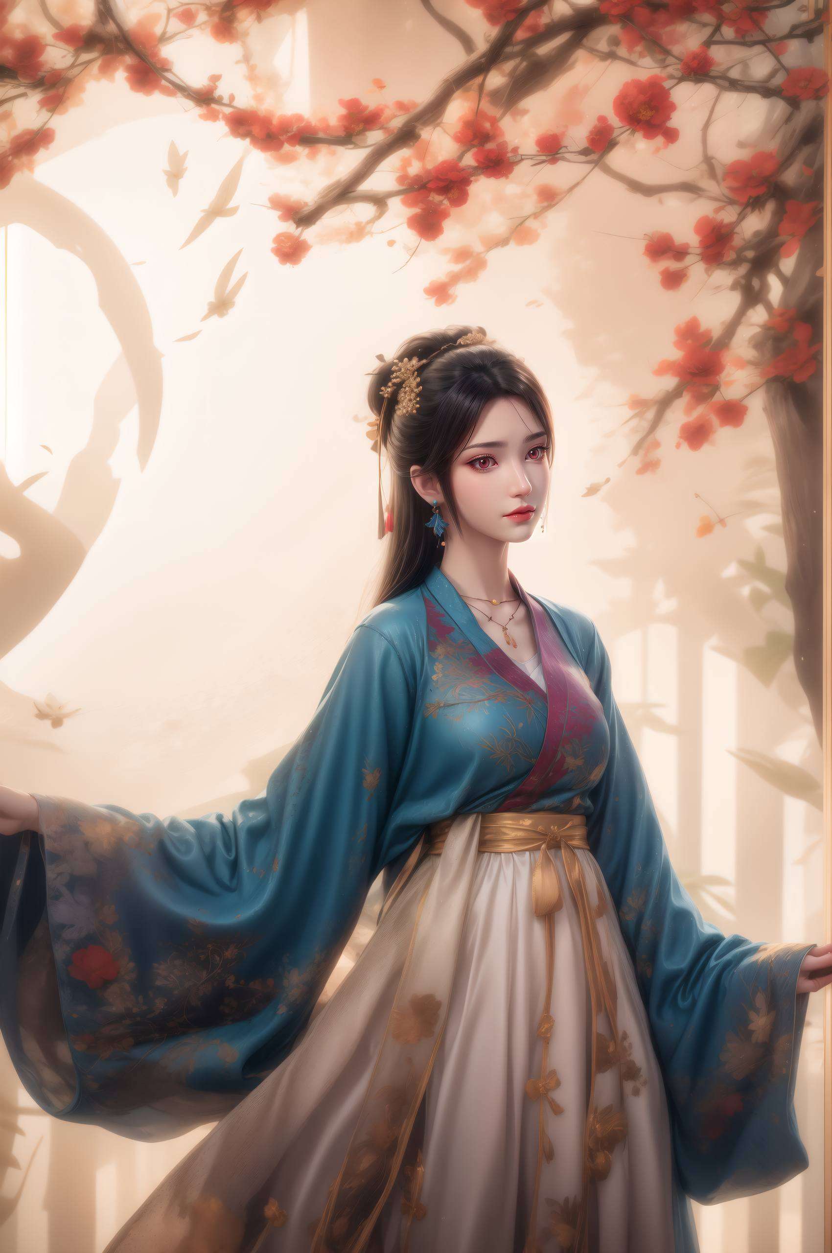却又带着一丝神秘的玄幻色彩是的