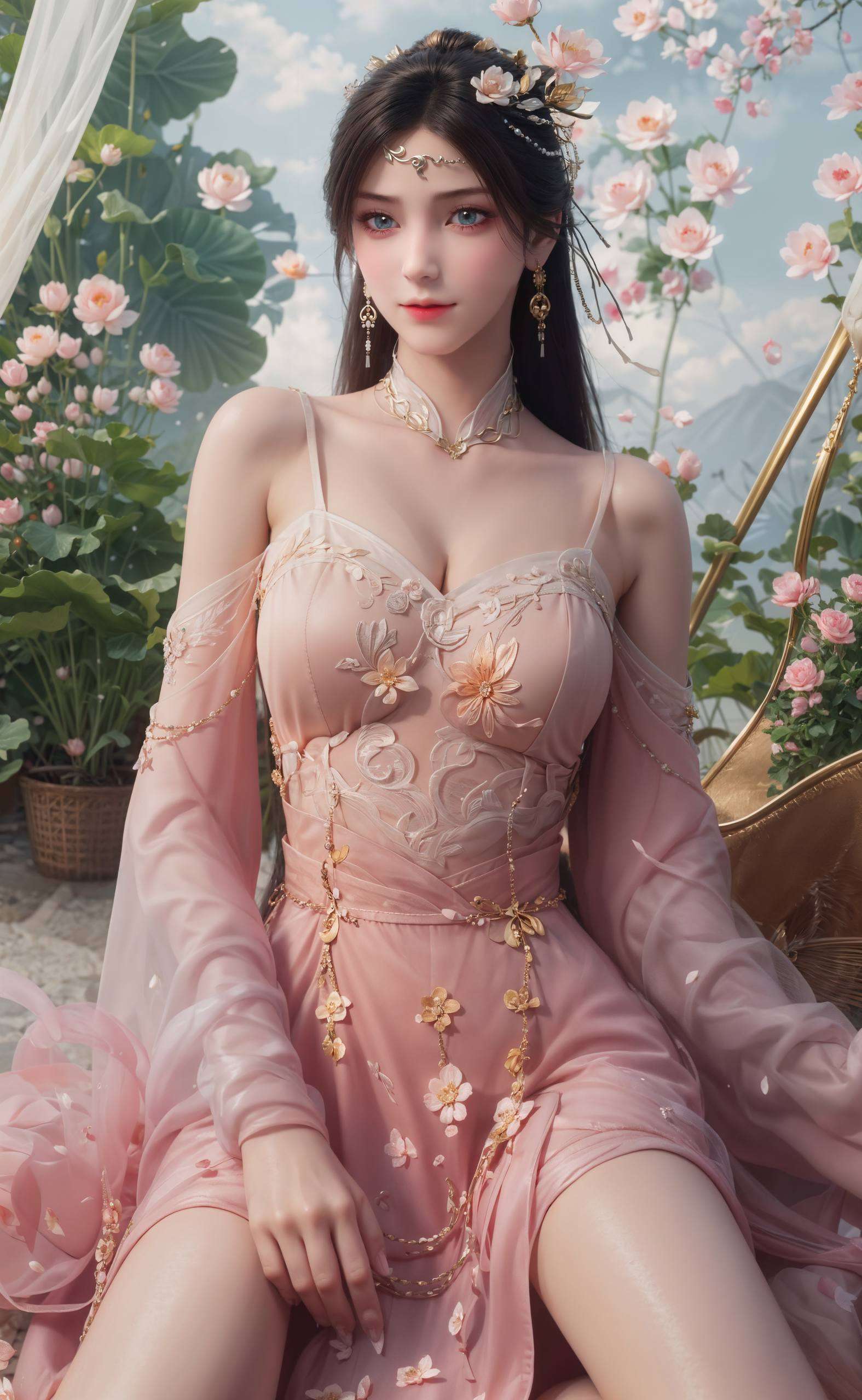 让金瓶儿的美貌装点你的安卓桌面她不仅是女神