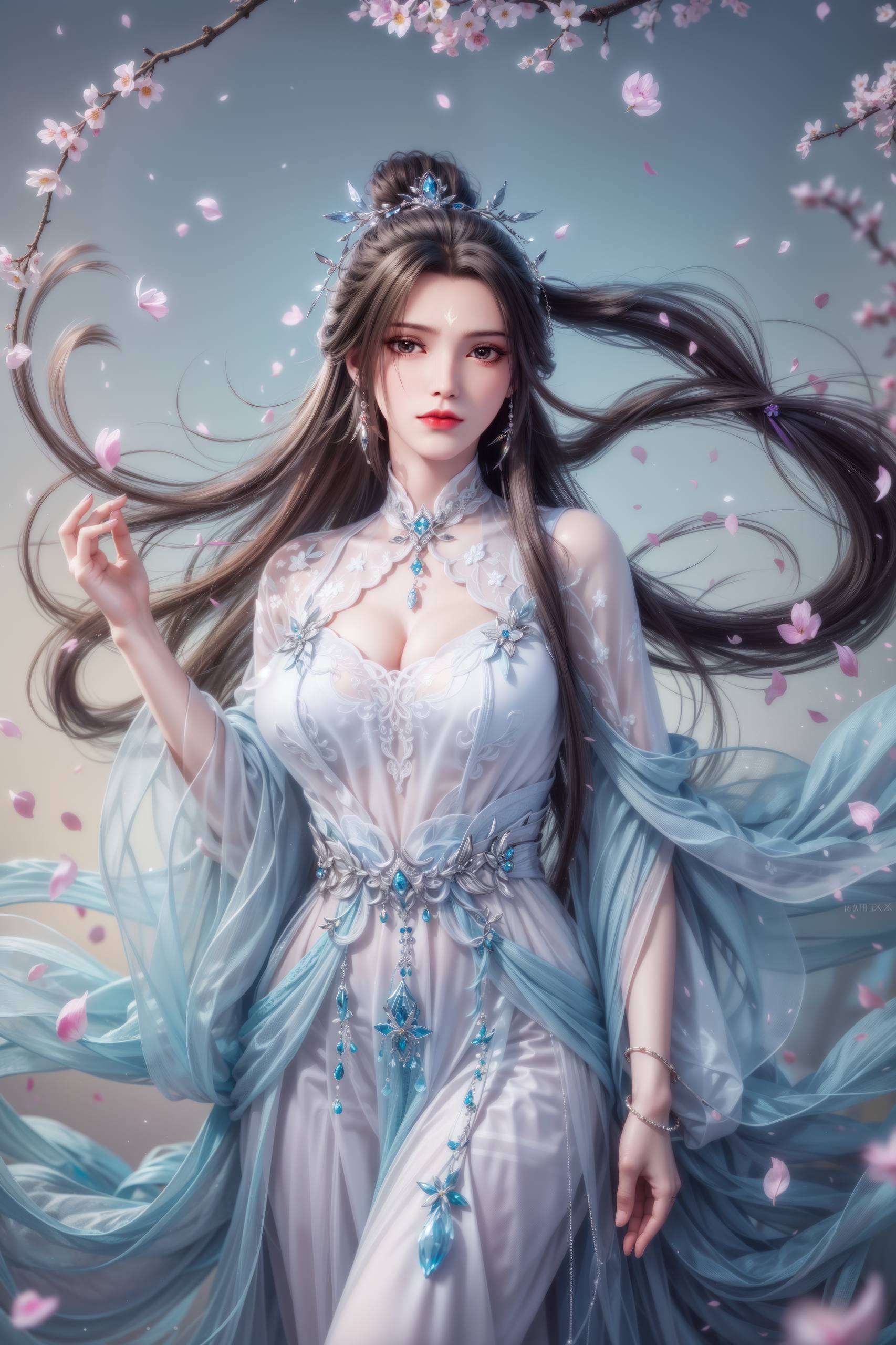 还是那双仿佛能看透一切的眼睛无论是她那标志性的剑术pose