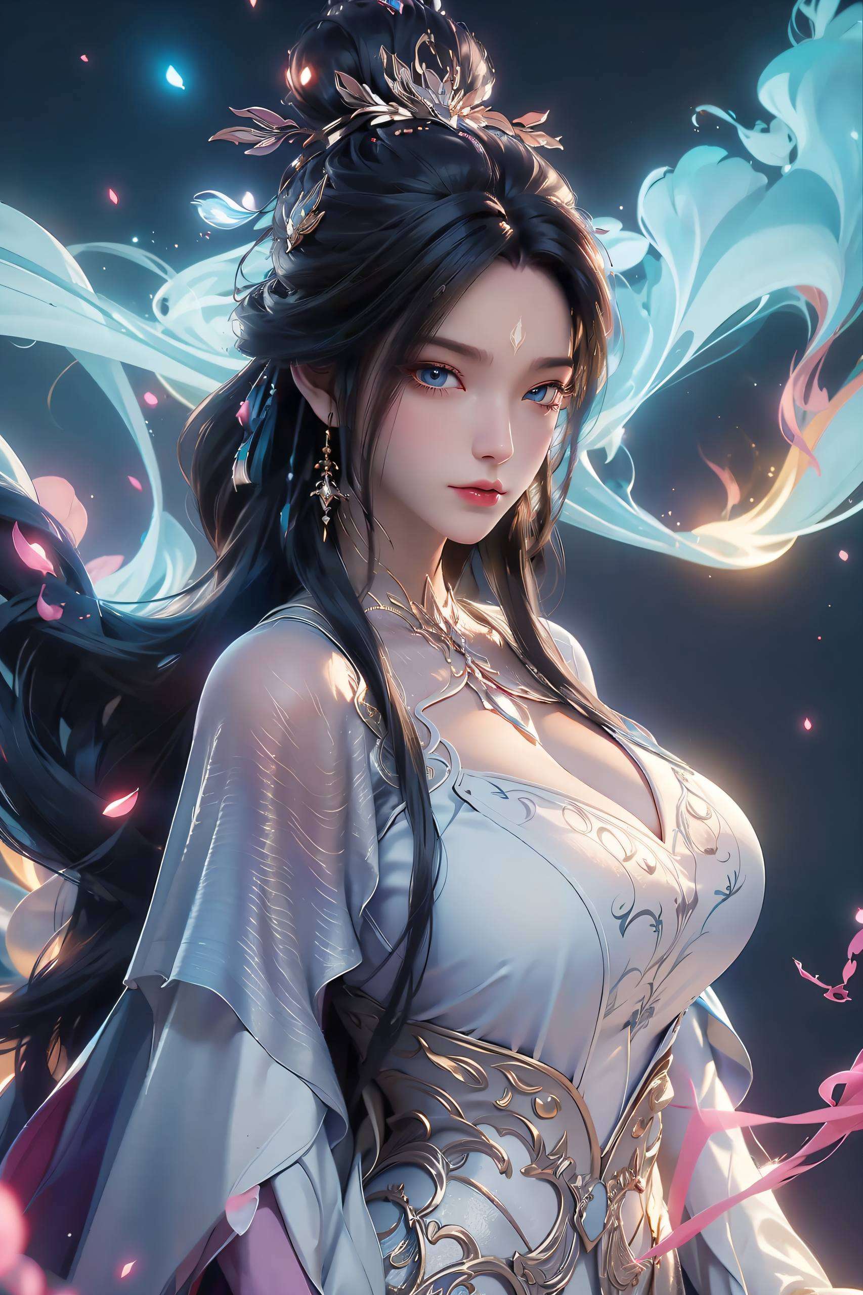 如雪中仙子尽在此间